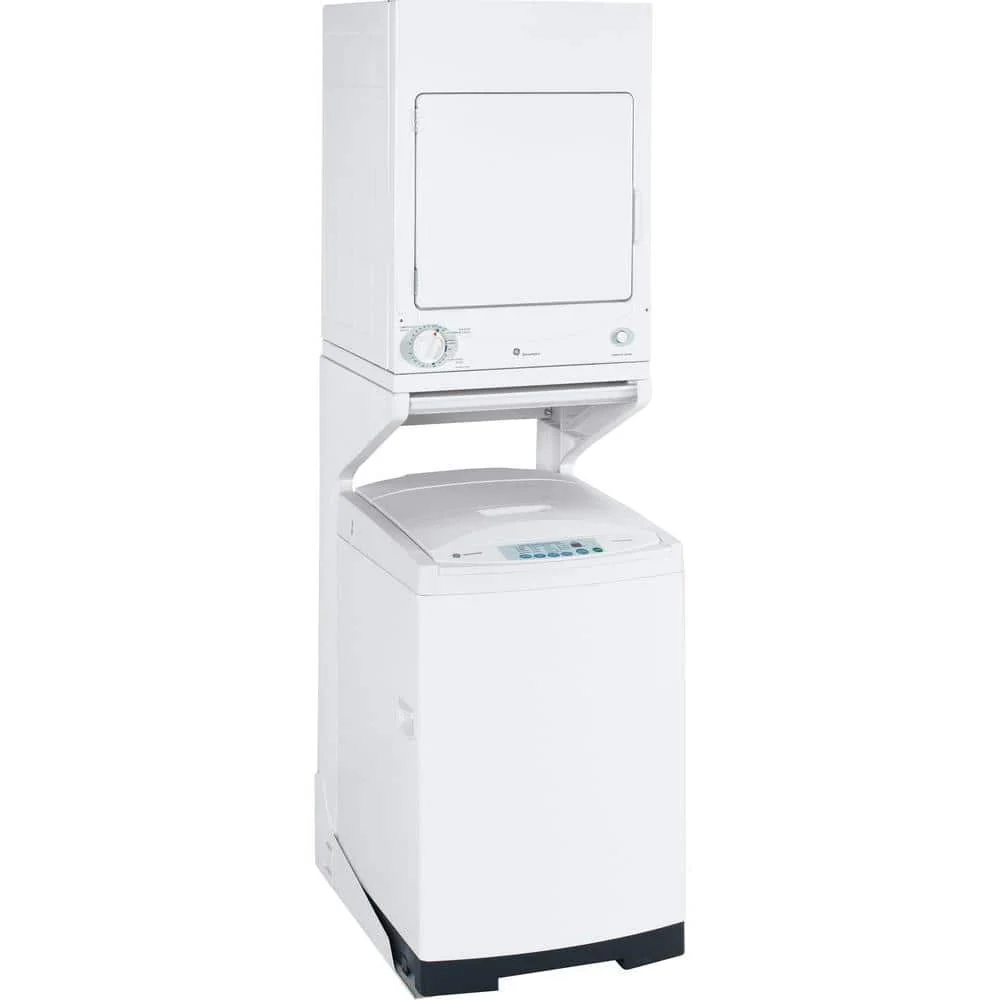 GE 3.6-cu ft Stackable Electric Dryer (White) - Image 4
