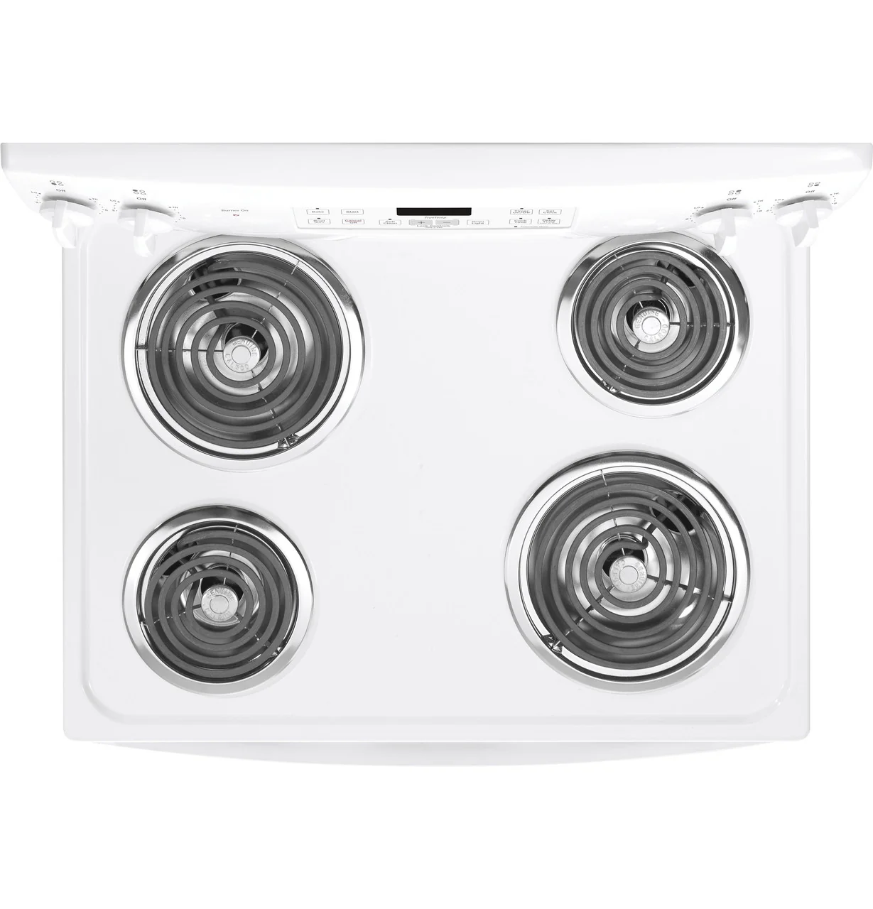 GE 30-in 4-Element 5.0-cu ft Freestanding Electric Range, White (JB255DJWW) - Image 8