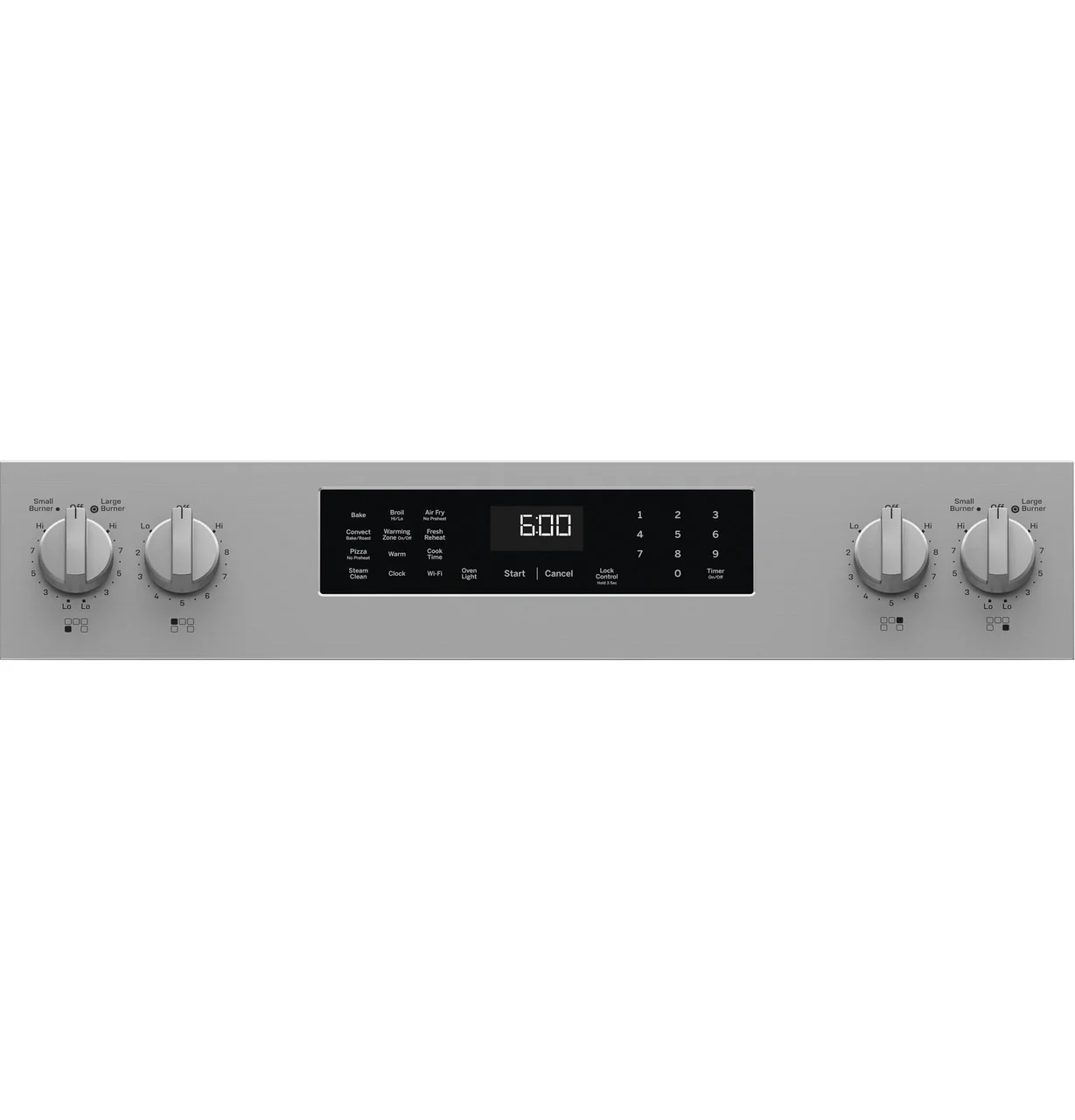 GE 30 in. 5.3 cu. ft. Electric Range with Self-Cleaning Convection Oven in Stainless Steel - Image 2