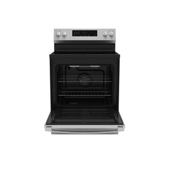 GE 30 in. 5.3 cu. ft. Electric Range with Self-Cleaning Convection Oven in Stainless Steel - Image 8