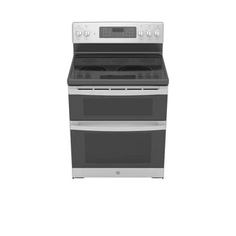 GE 30 in. 6.6 cu. ft. Double Oven Electric Range with Steam-Cleaning Convection Oven in Stainless Steel - Image 7