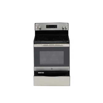 GE 30-in Smooth Surface 4 Elements 5.3-cu ft Self-Cleaning Freestanding Electric Range (Stainless Steel) - Image 8