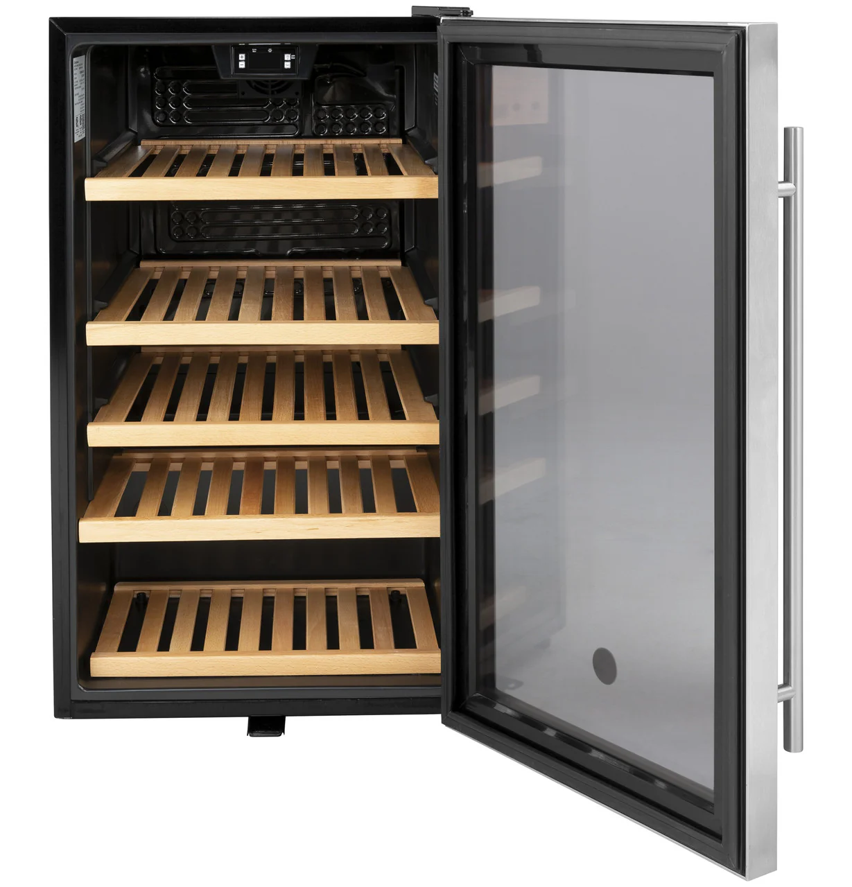 GE 31-Can Capacity (4.1-cu ft) Residential Stainless Steel Built-In/Freestanding Beverage Center, 33" H x 19" W x 22.5" D - Image 3