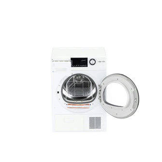 GE 4.1-cu ft Stackable Ventless Electric Dryer (White) - Image 7
