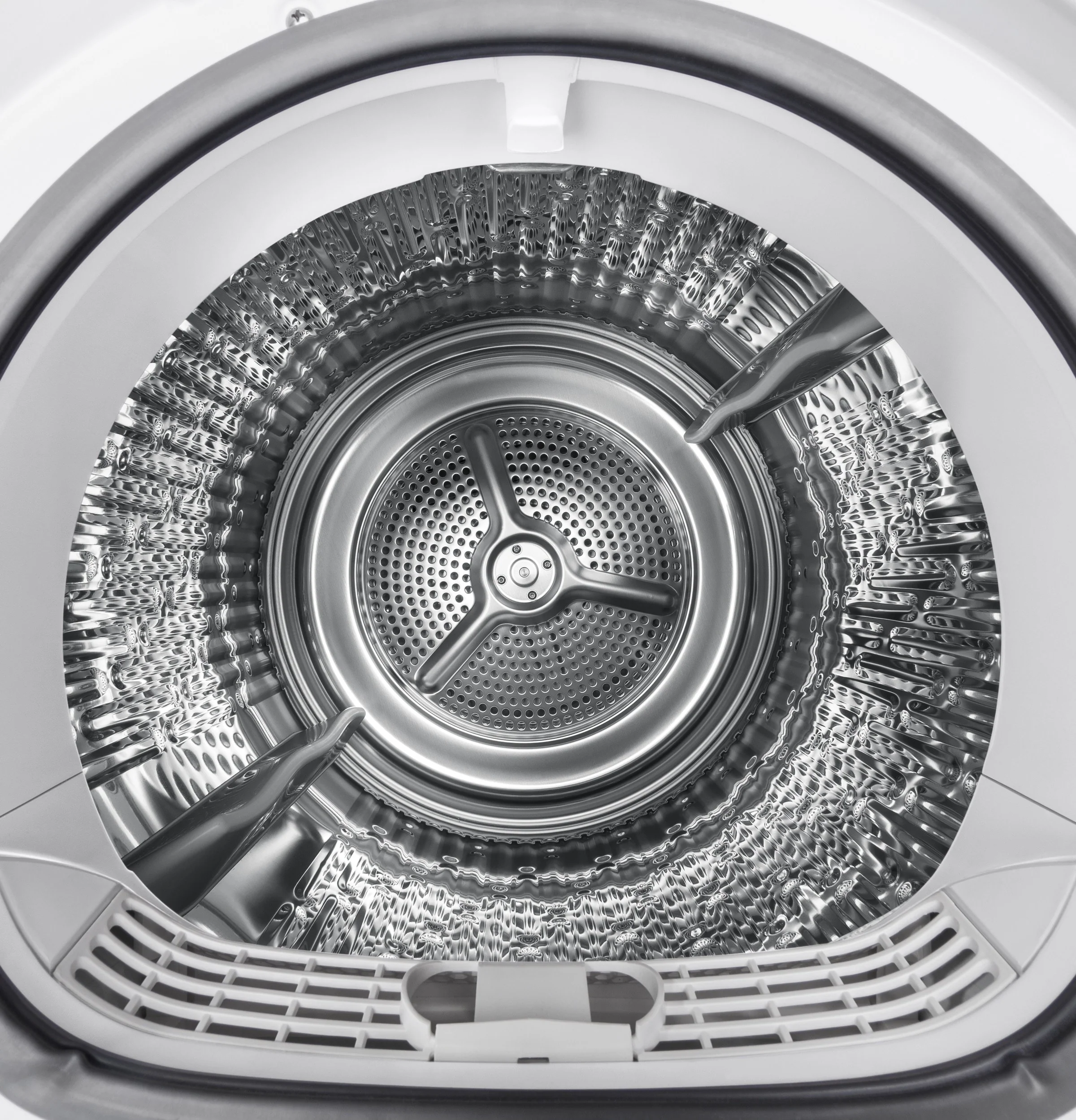 GE 4.3-cu ft Stackable Vented Electric Dryer, White - Image 2
