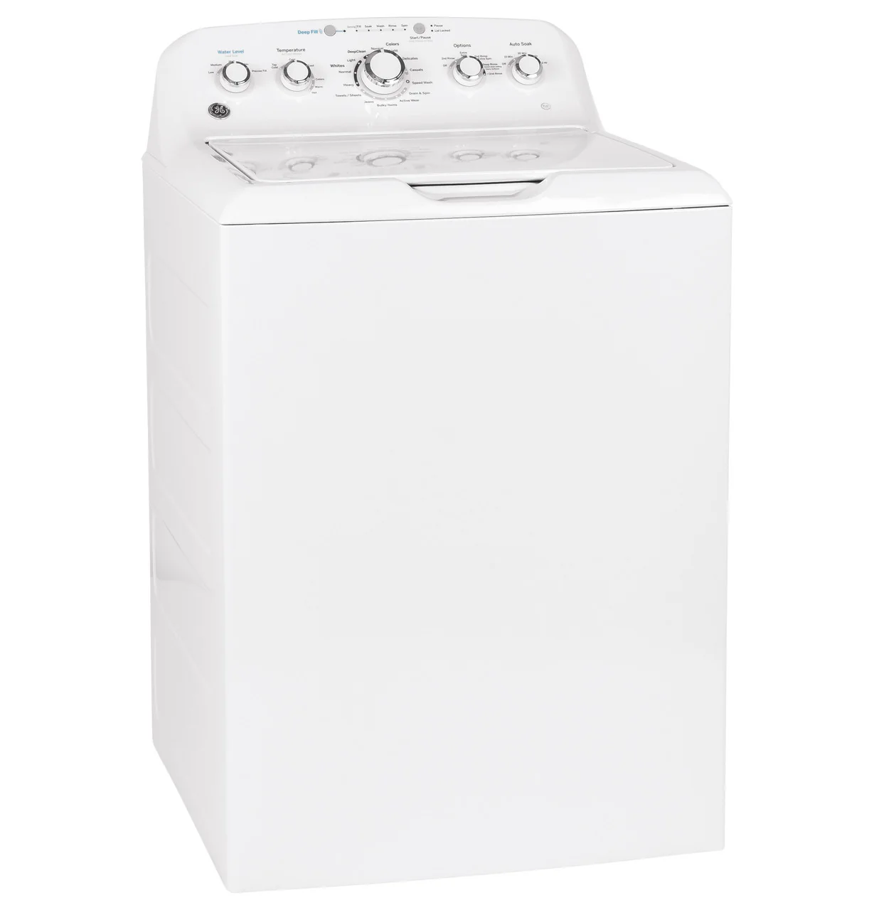 GE 4.5-cu ft High Efficiency Top-Load Washer (White) | GTW465ASNWW - Image 4