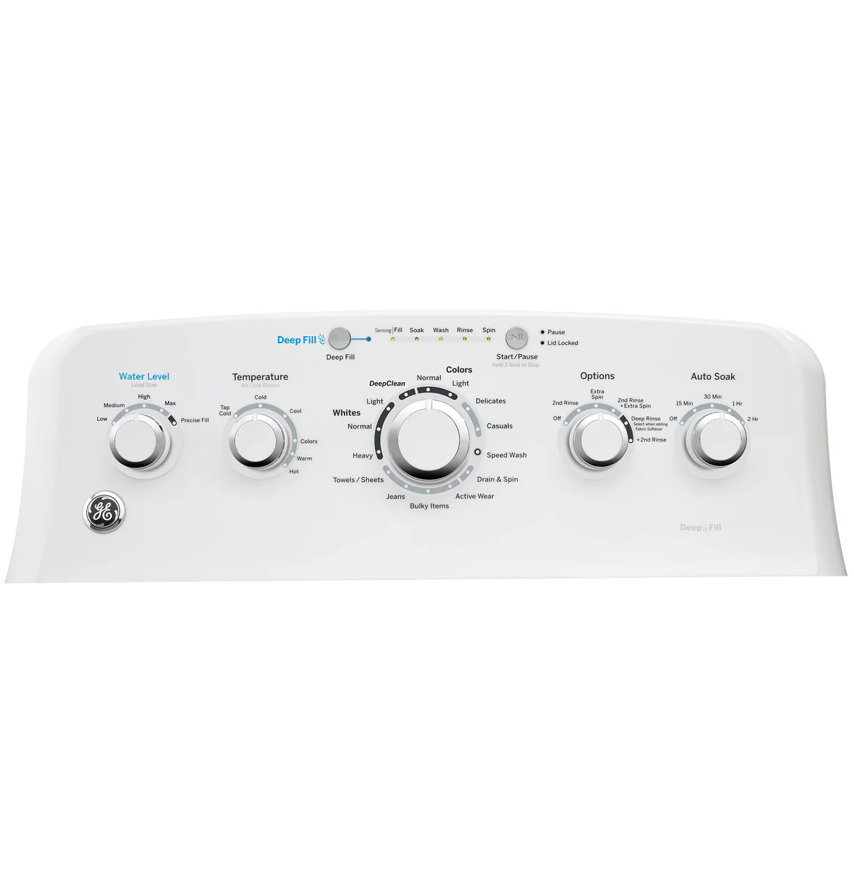 GE 4.5 cu. ft. High-Efficiency White Top Load Washing Machine with Stainless Steel Basket, GTW465ASNWW - Image 5