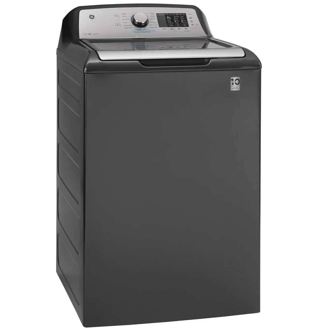GE 4.6-cu ft High Efficiency Top-Load Washer, Diamond Gray, ENERGY STAR (GTW725 Series) - Image 4