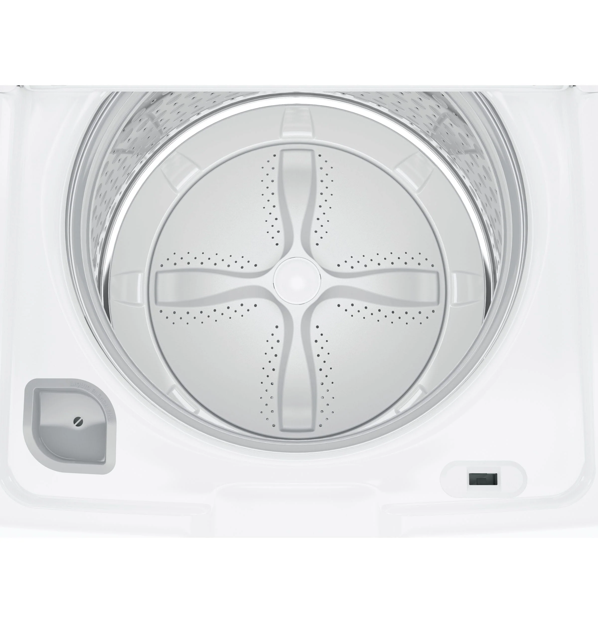 GE 4.6-cu ft High Efficiency Top-Load Washer (White) ENERGY STAR - Image 2