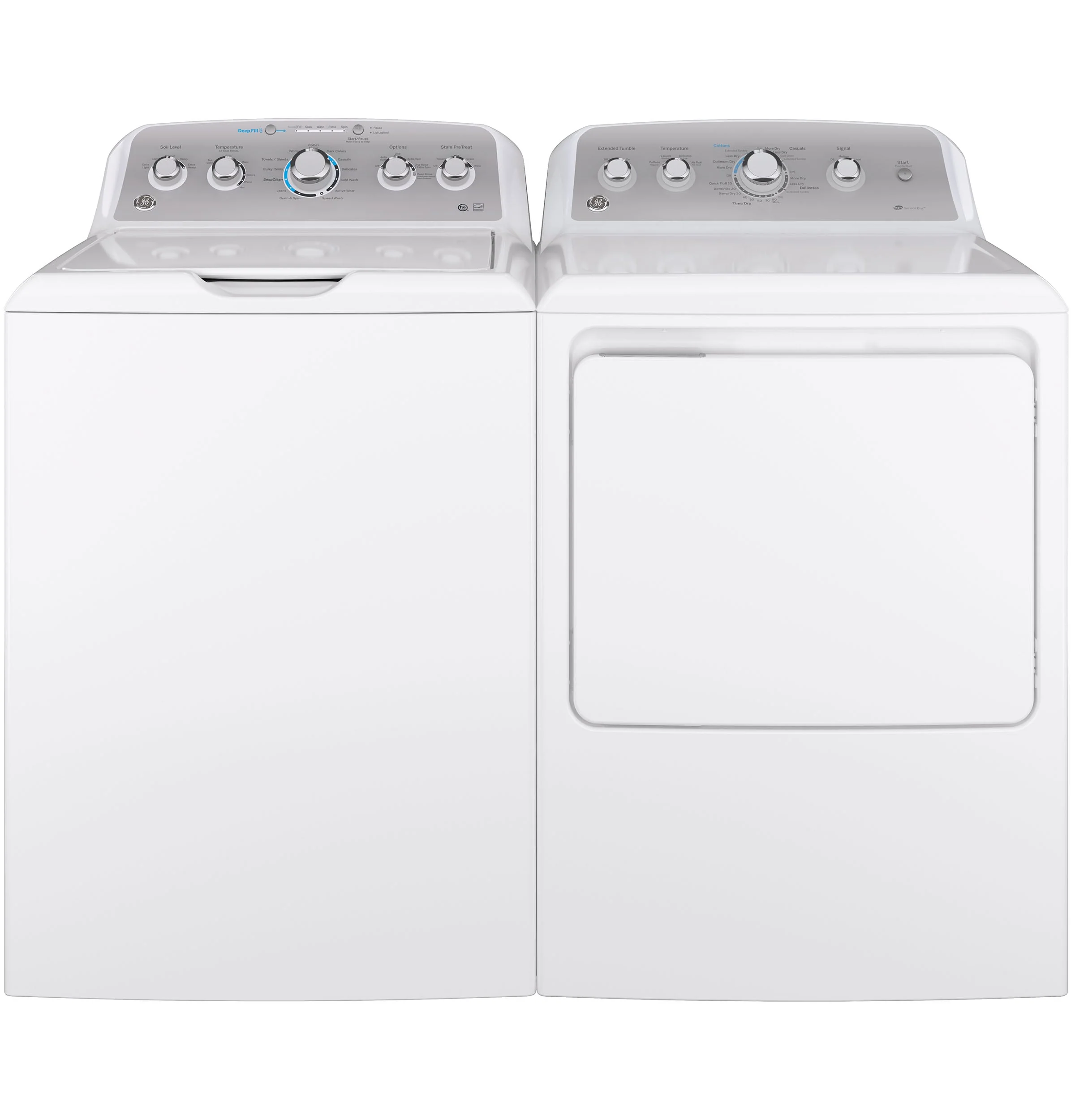 GE 4.6-cu ft High Efficiency Top-Load Washer (White) ENERGY STAR - Image 3