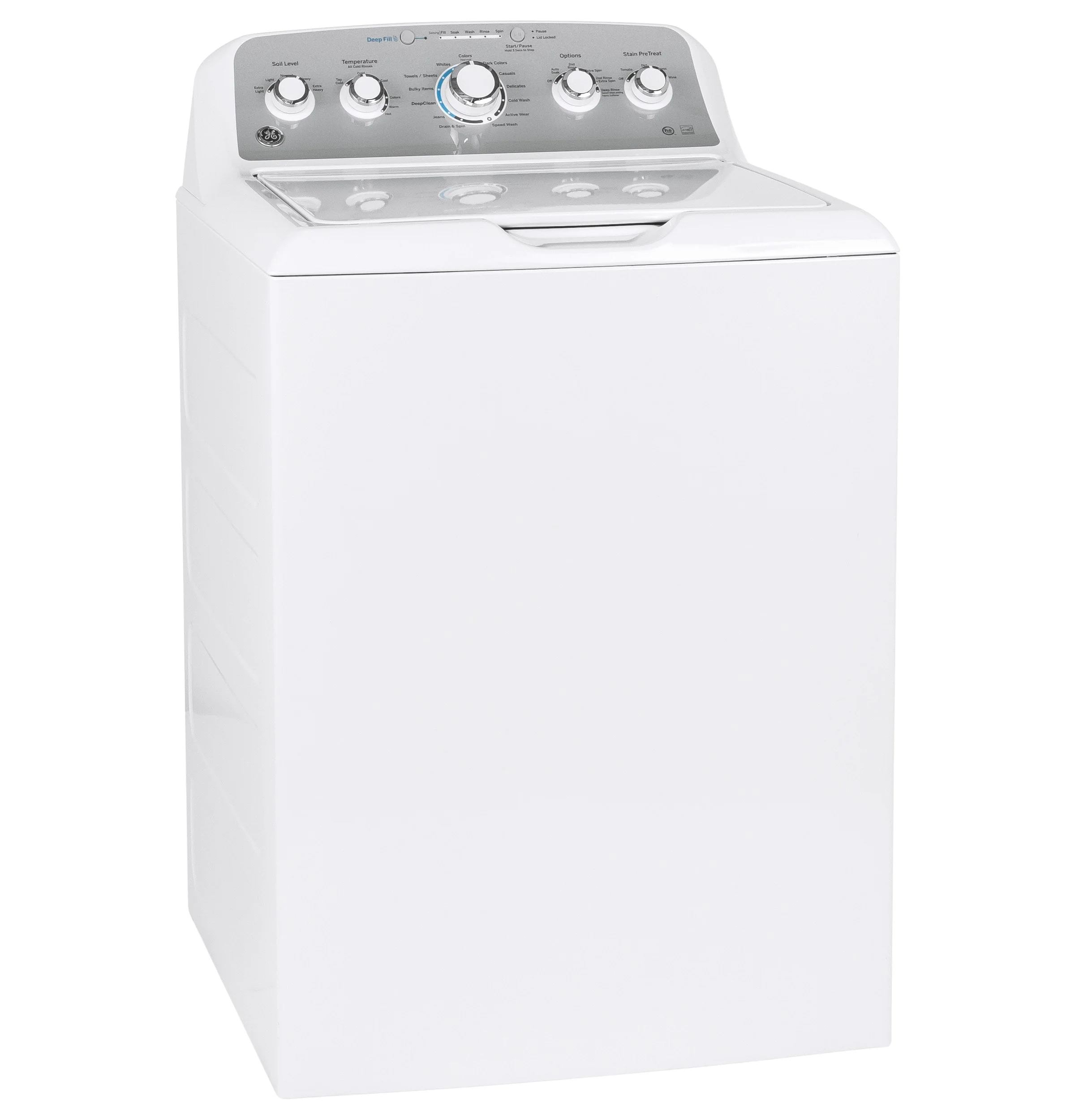 GE 4.6-cu ft High Efficiency Top-Load Washer (White) ENERGY STAR - Image 8