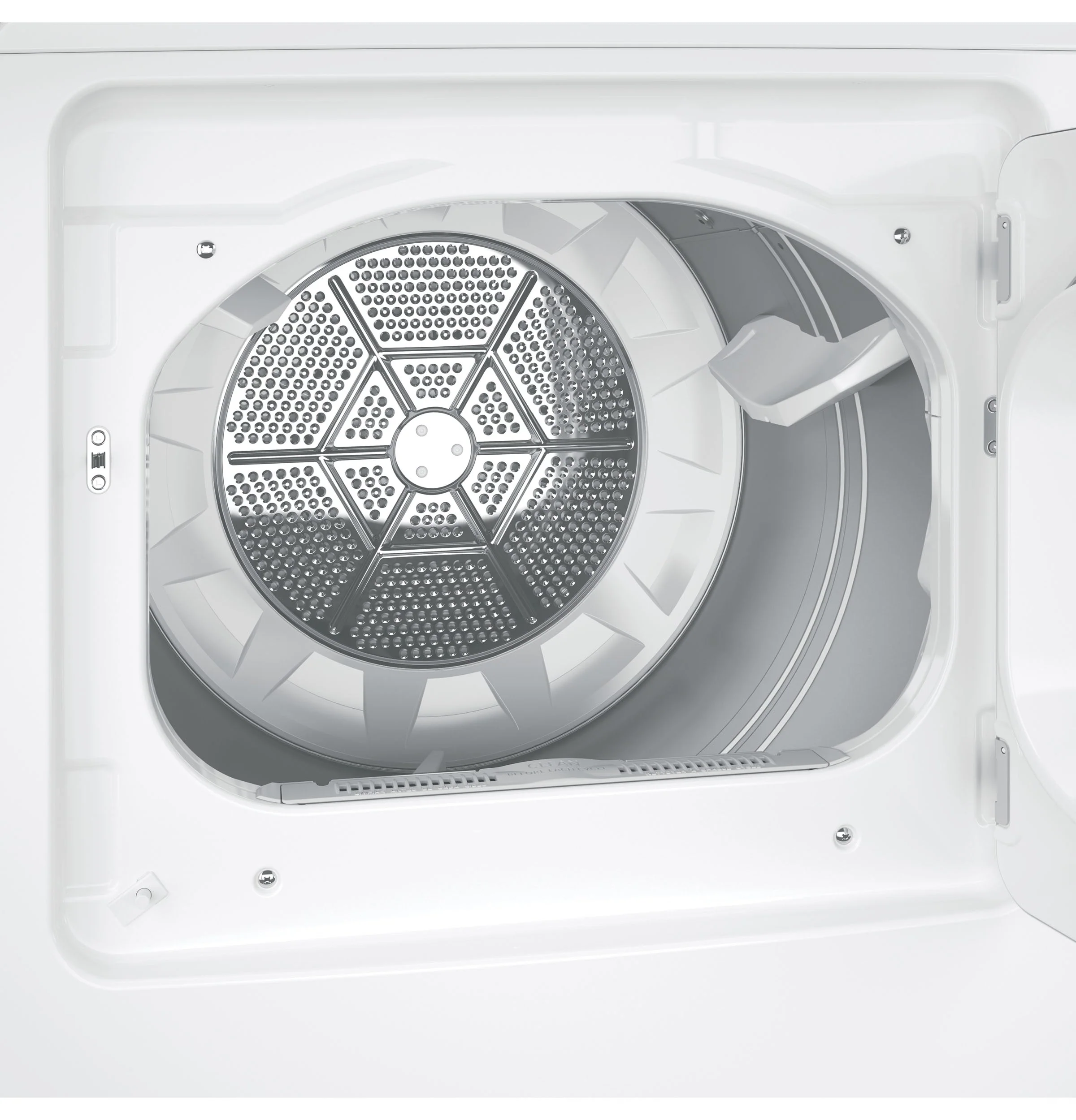 GE 6.2-cu ft Electric Dryer (White) GTX33EASKWW - Image 3