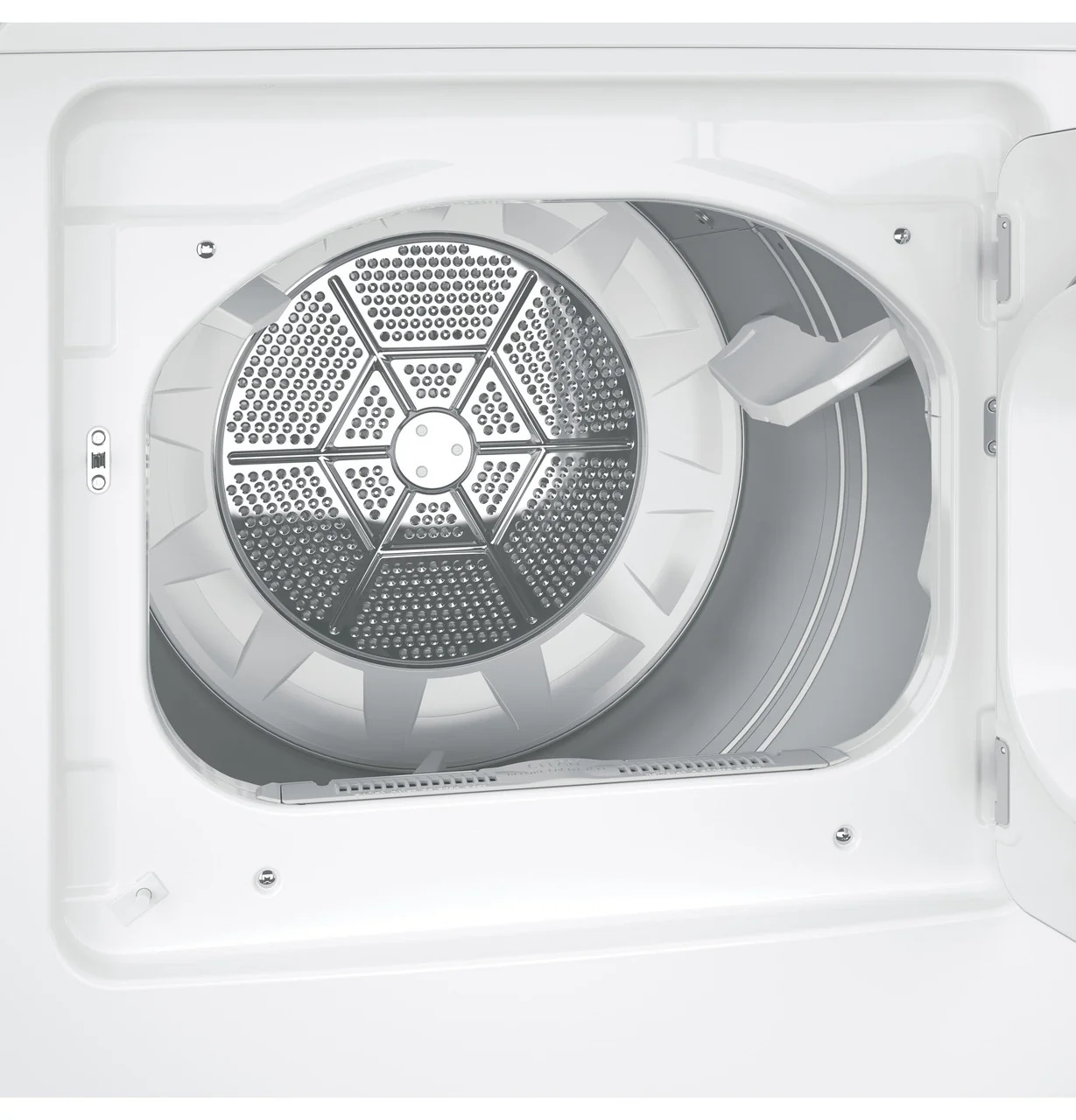 GE 7.2-cu ft Electric Dryer (White) - Image 4