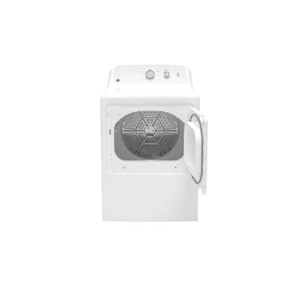GE 7.2-cu ft Reversible Side Swing Door Gas Dryer (White) - Image 8