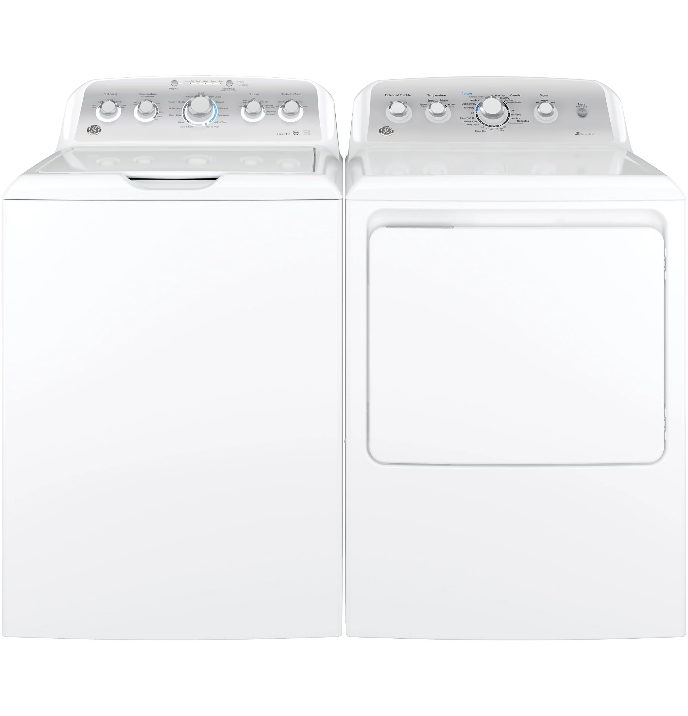GE 7.2-cu ft Reversible Side Swing Door Gas Dryer (White) - Image 4