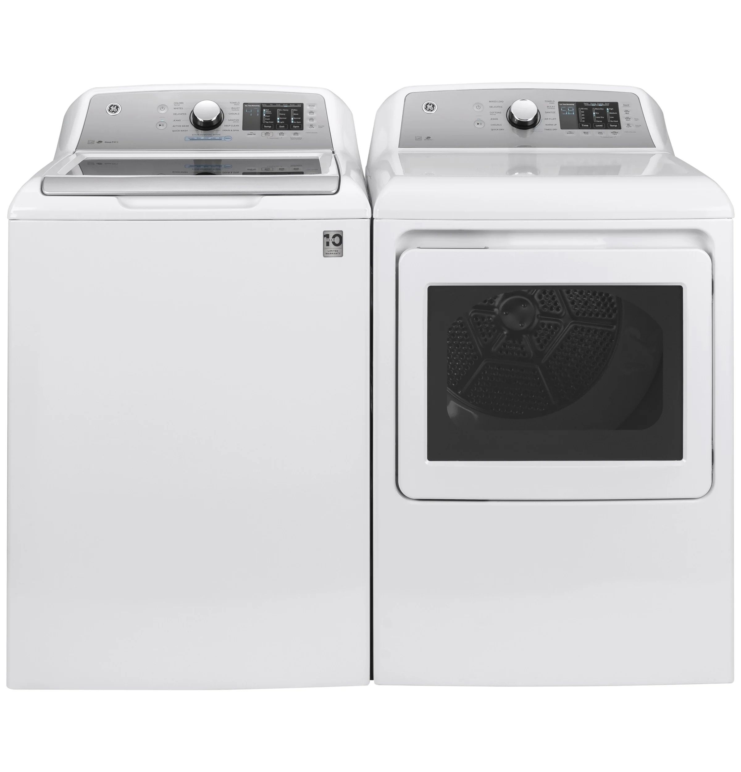 GE 7.4-cu ft Electric Dryer (White) ENERGY STAR, GTD72EBSNWS - Image 7