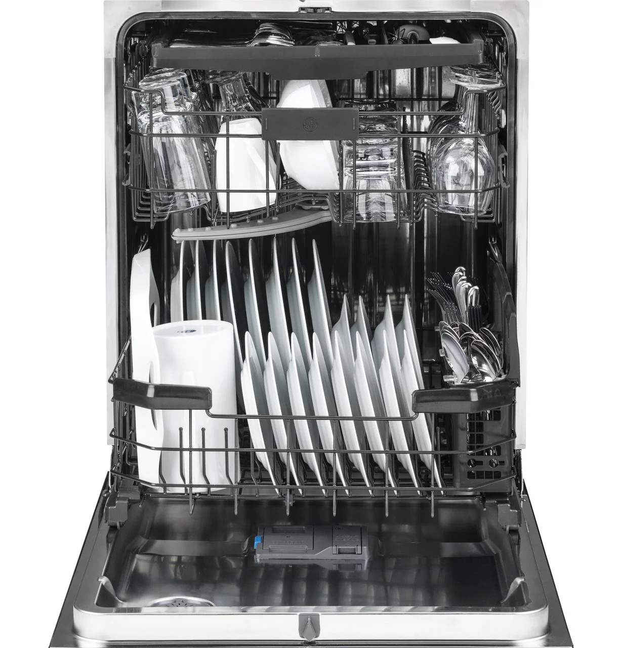 GE Adora Top Control Tall Tub Dishwasher in Stainless Steel with Stainless Steel Tub and Steam Cleaning, 48 dBA - Image 3