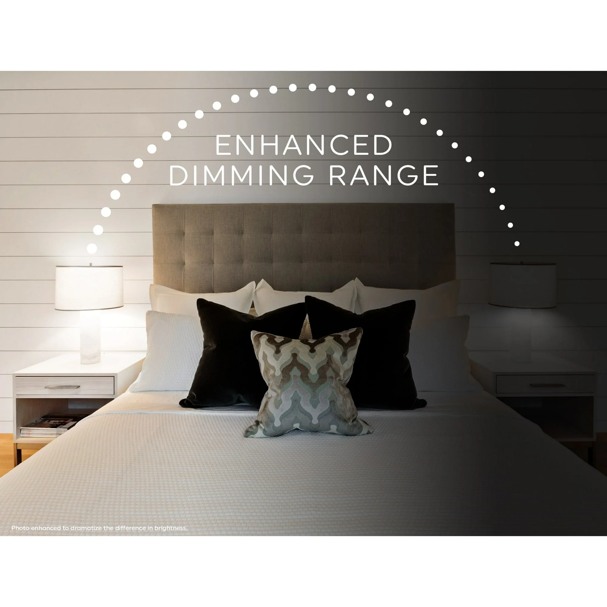 GE C by GE Smart 60-Watt EQ A19 Full Color Dimmable Smart LED Light Bulb - Image 7