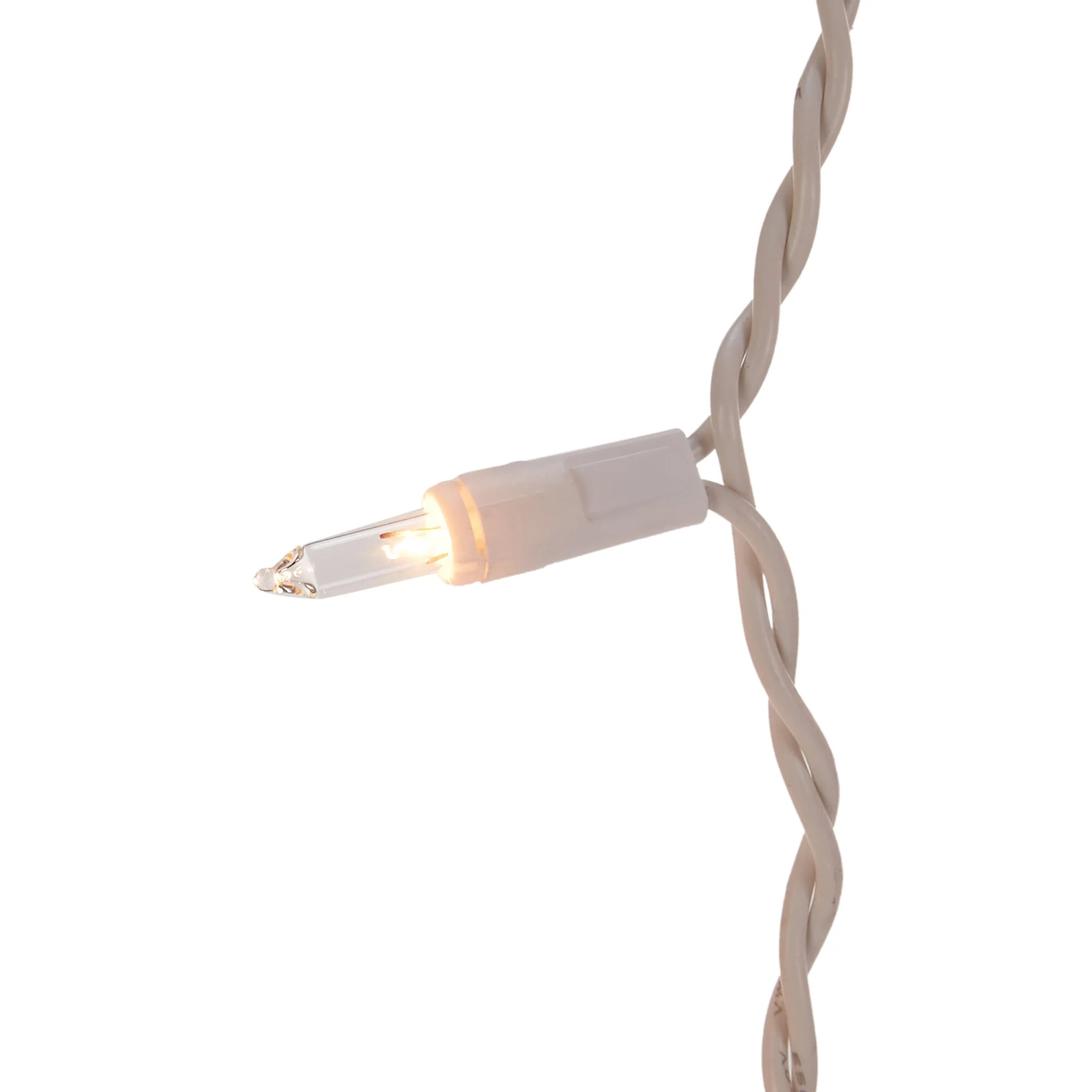 GE ConstantON 200-Count Constant White Mini Incandescent Plug-In Christmas Icicle Lights - Image 3