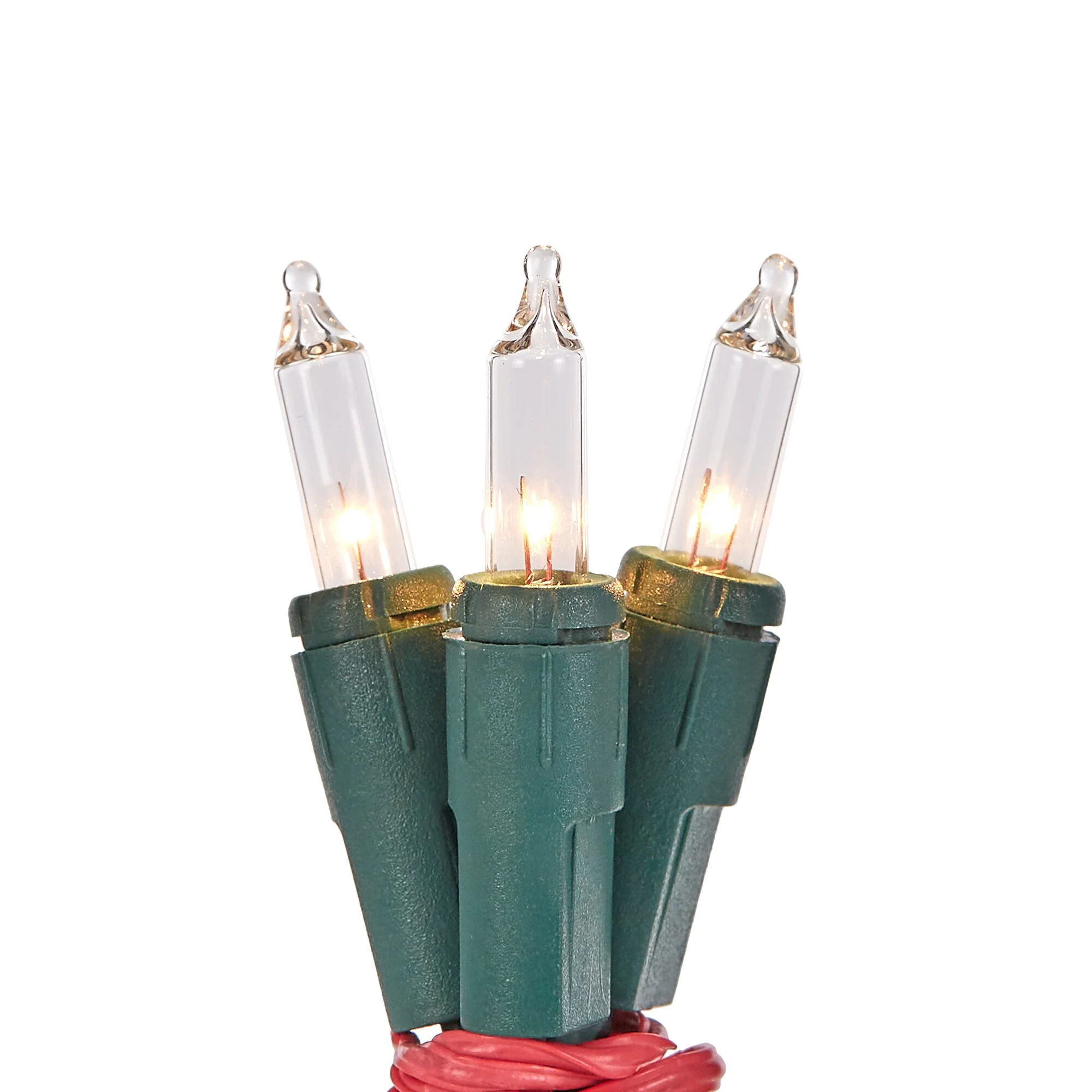 GE ConstantON 450-Count 93-ft Clear Incandescent Plug-In Christmas String Lights, Green Wire - Image 5
