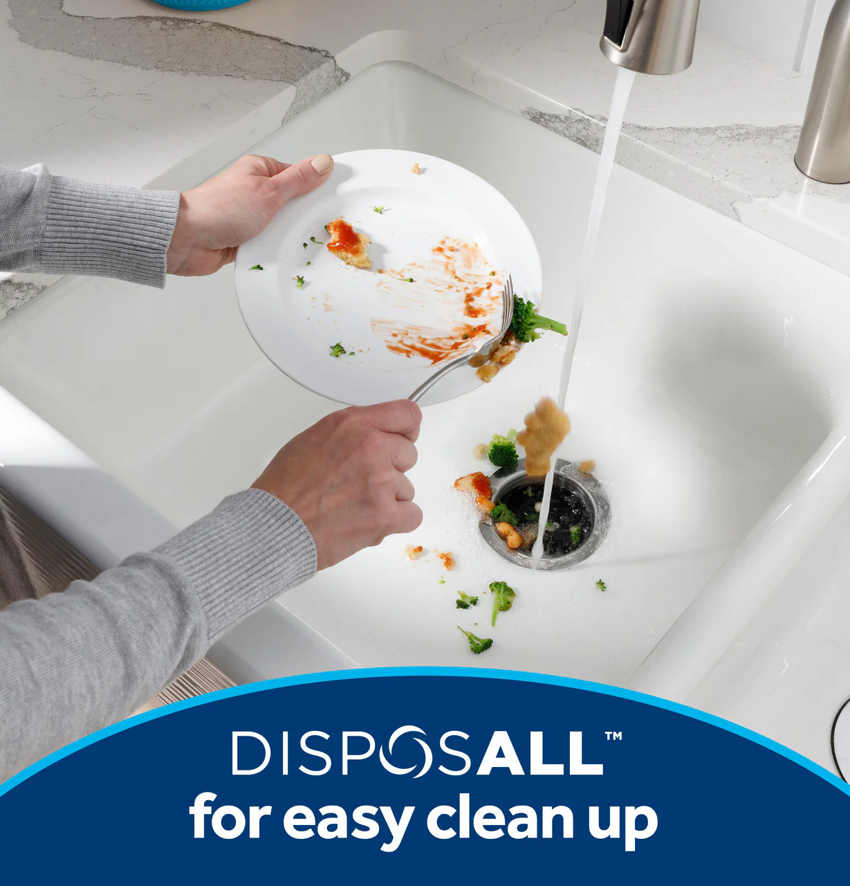 GE Disposall 1/3-HP Continuous Feed Garbage Disposer, Corded (Model GFC365W) - Image 4