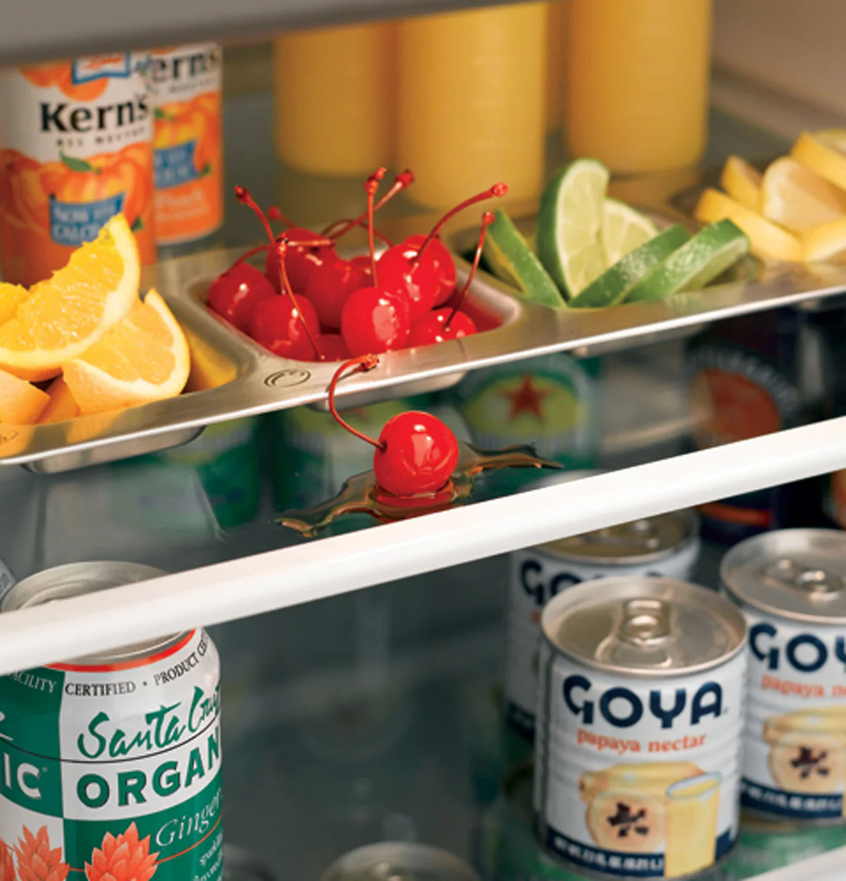 GE Profile 150-Can Capacity 5.3-cu ft Stainless Steel Freestanding/Built-In Beverage Center, Model PCR06BATSS - Image 2