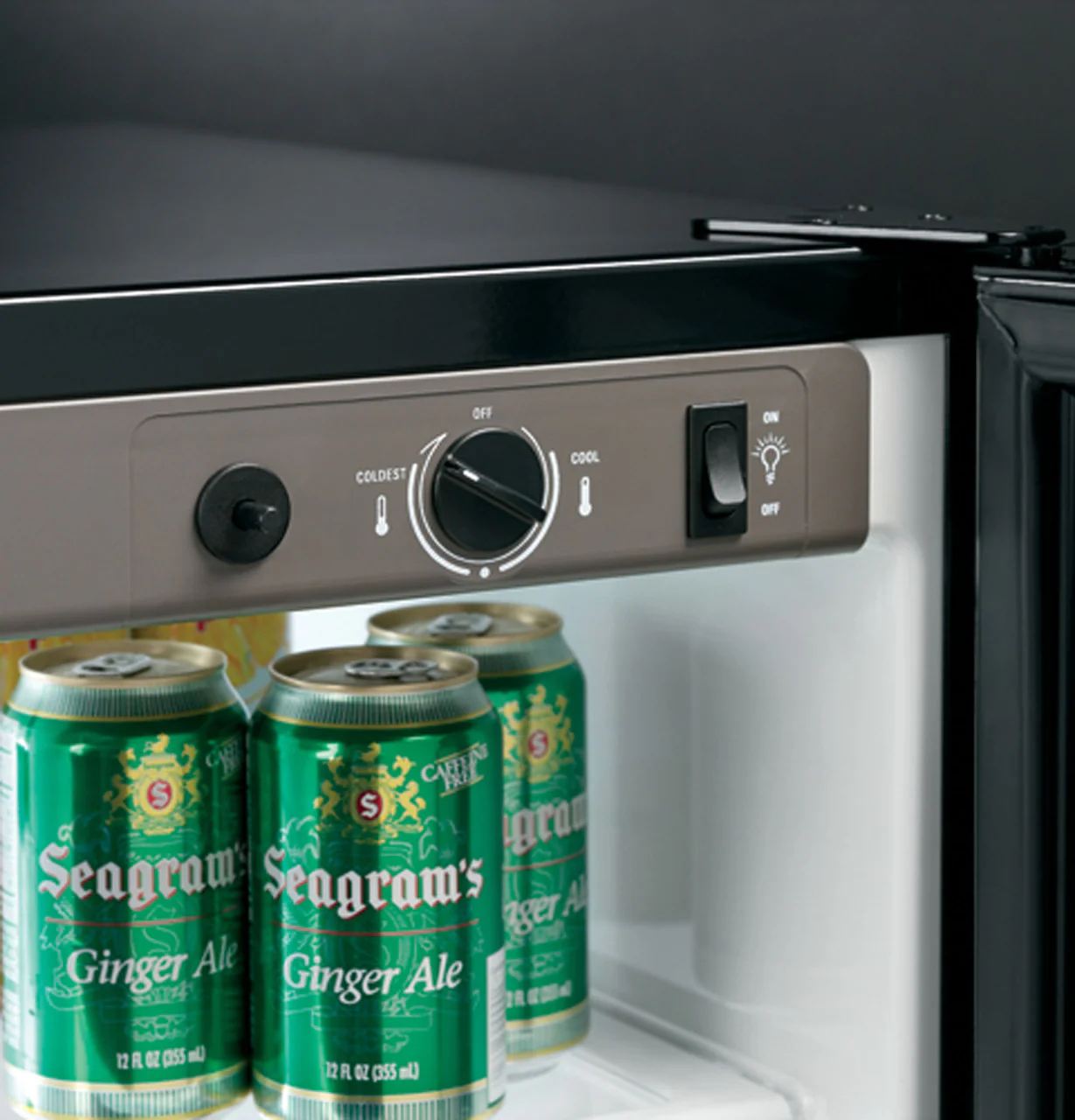 GE Profile 150-Can Capacity 5.3-cu ft Stainless Steel Freestanding/Built-In Beverage Center, Model PCR06BATSS - Image 3