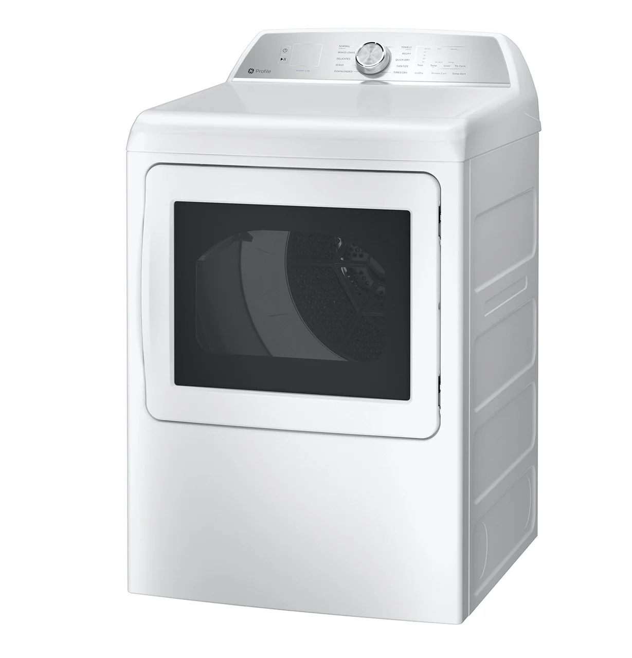 GE Profile 7.4-cu ft Gas Dryer with Steam Cycle, Reversible Side-Swing Door, Diamond Gray, ENERGY STAR - Image 5