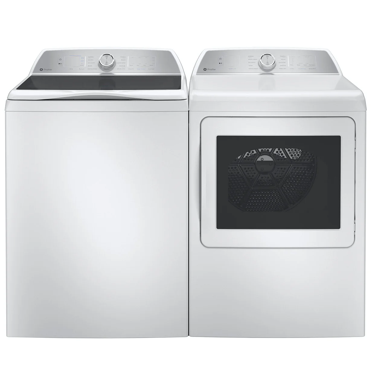 GE Profile 7.4-cu ft Gas Dryer with Steam Cycle, Reversible Side-Swing Door, Diamond Gray, ENERGY STAR - Image 6