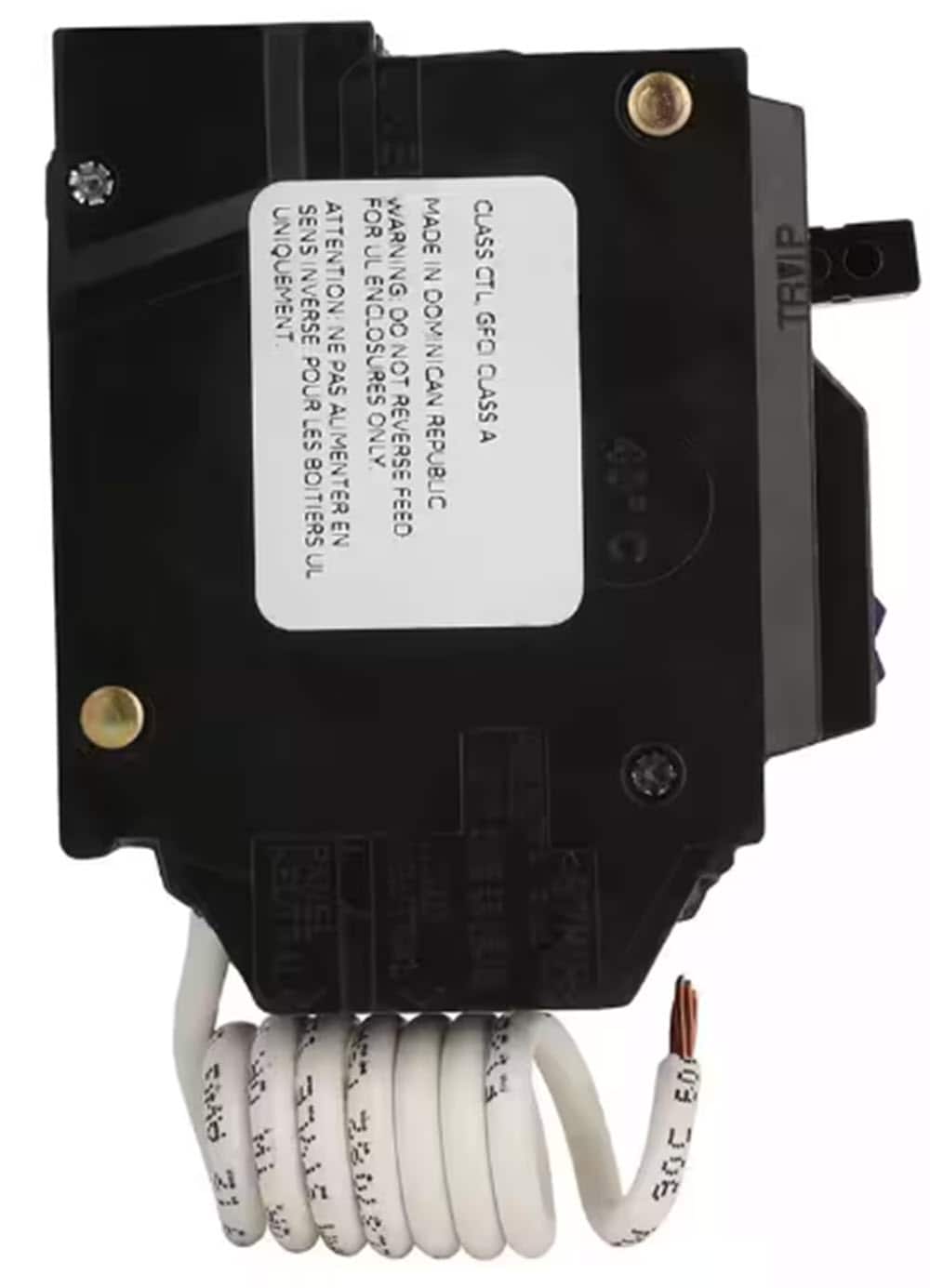 GE Q-Line THQL 20-Amp 1-Pole Dual Function AFCI/GFCI Circuit Breaker - Image 4