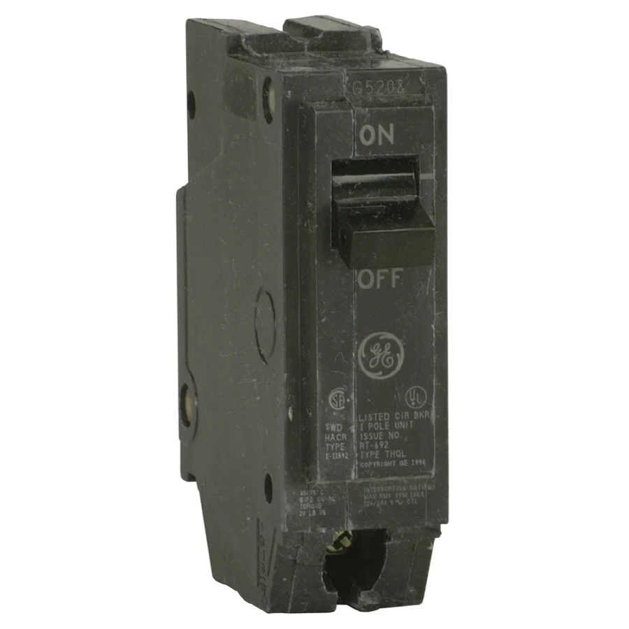 GE Q-Line THQL 20-Amp 1-Pole Standard Trip Circuit Breaker, THQL1120