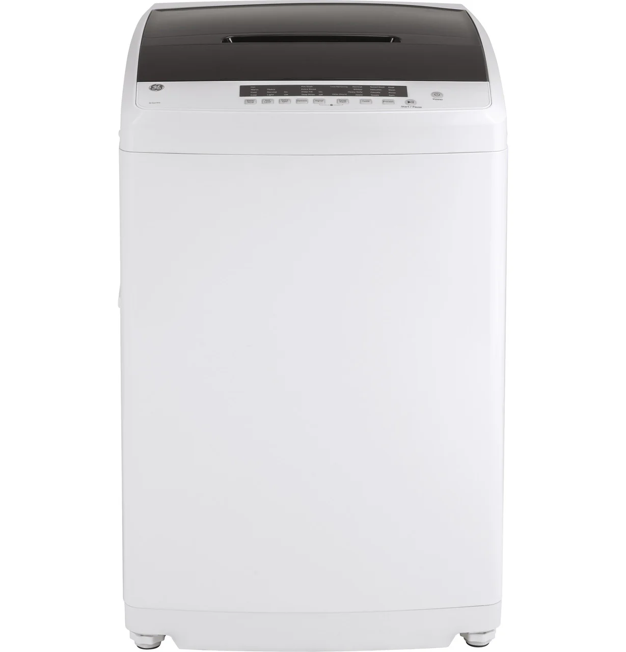 GE Space-Saving 2.8-cu ft Portable Top-Load Washer (White)