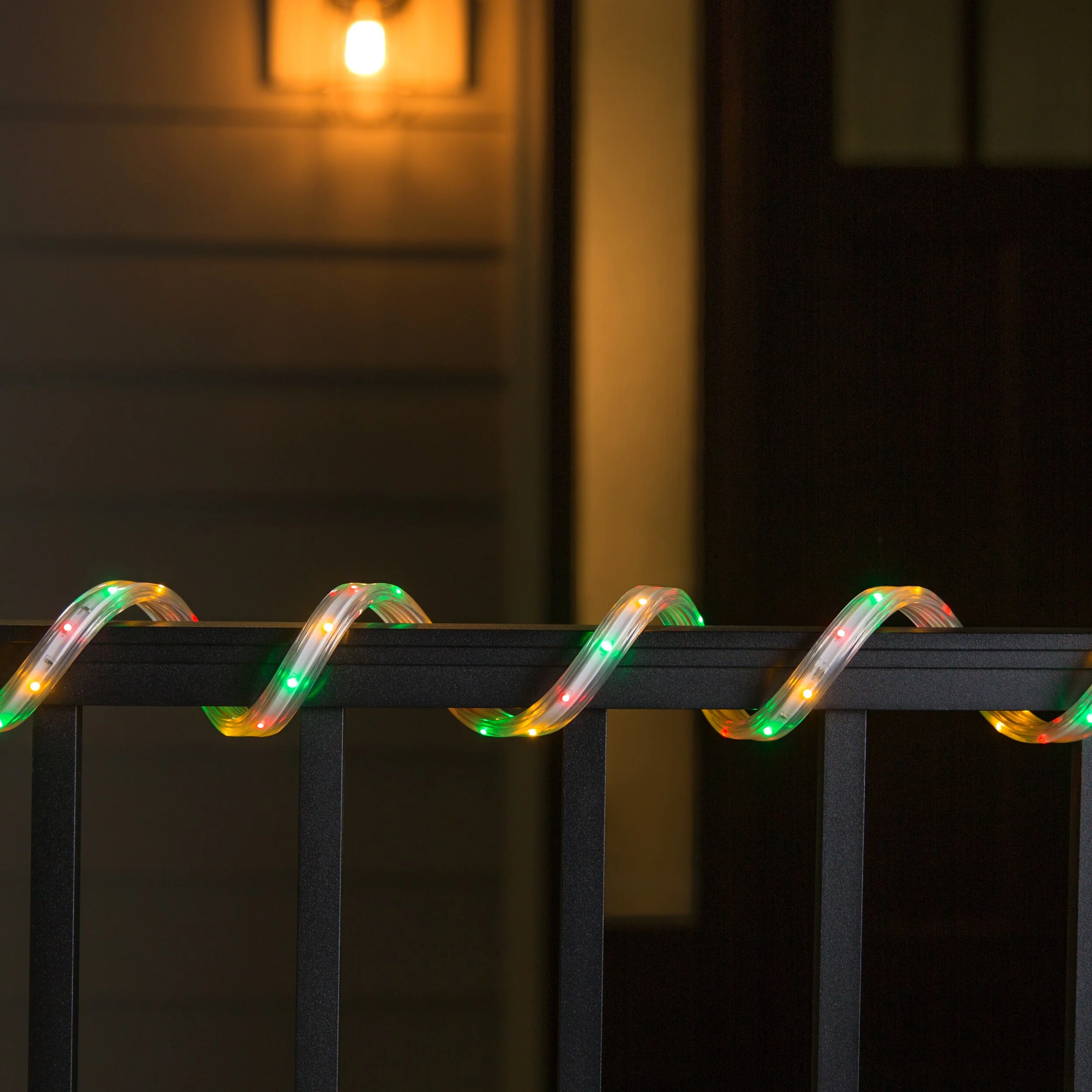 GE StayBright 216-Light 19.6-ft Multicolor Integrated LED Christmas Tape Lights - Image 2