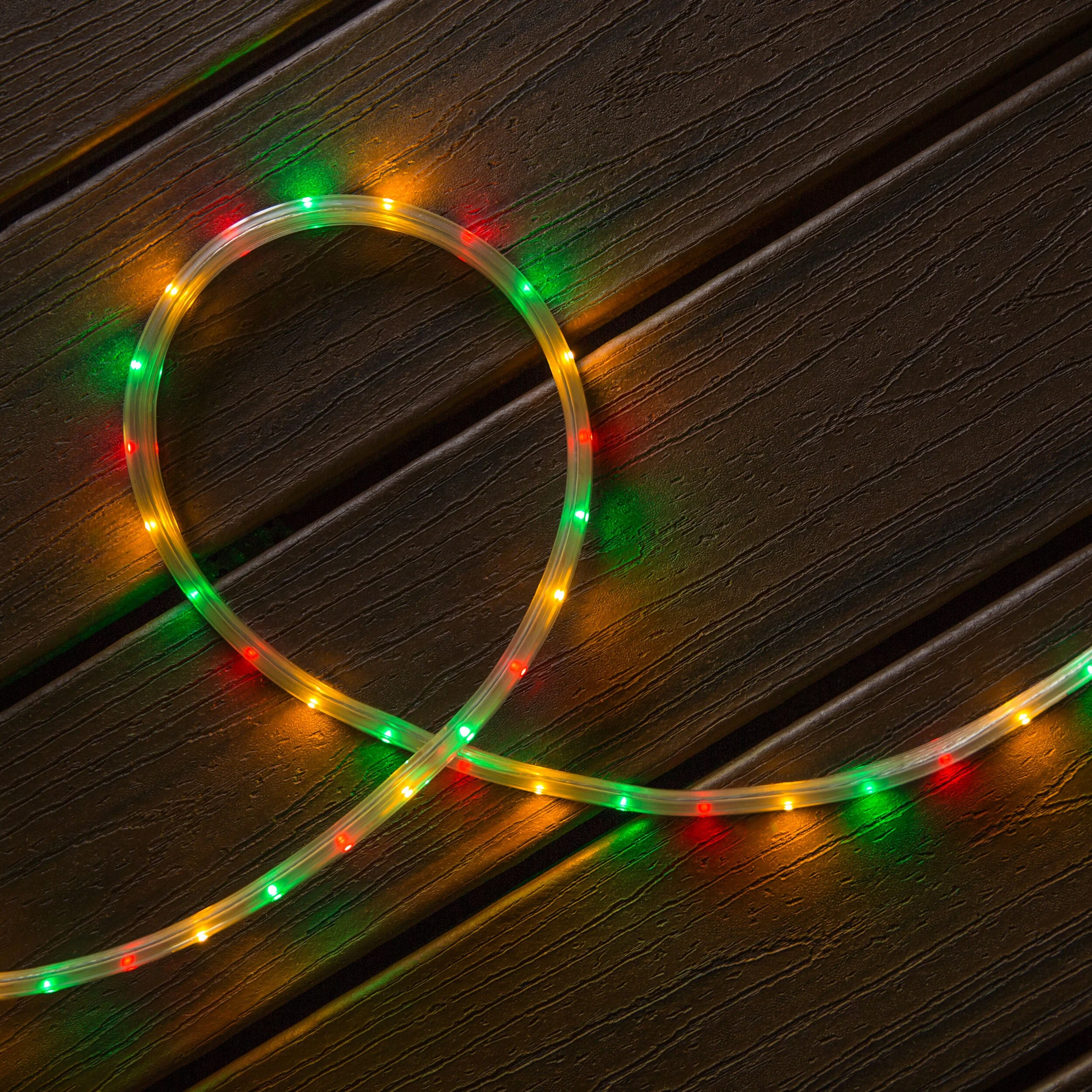 GE StayBright 216-Light 19.6-ft Multicolor Integrated LED Christmas Tape Lights - Image 3