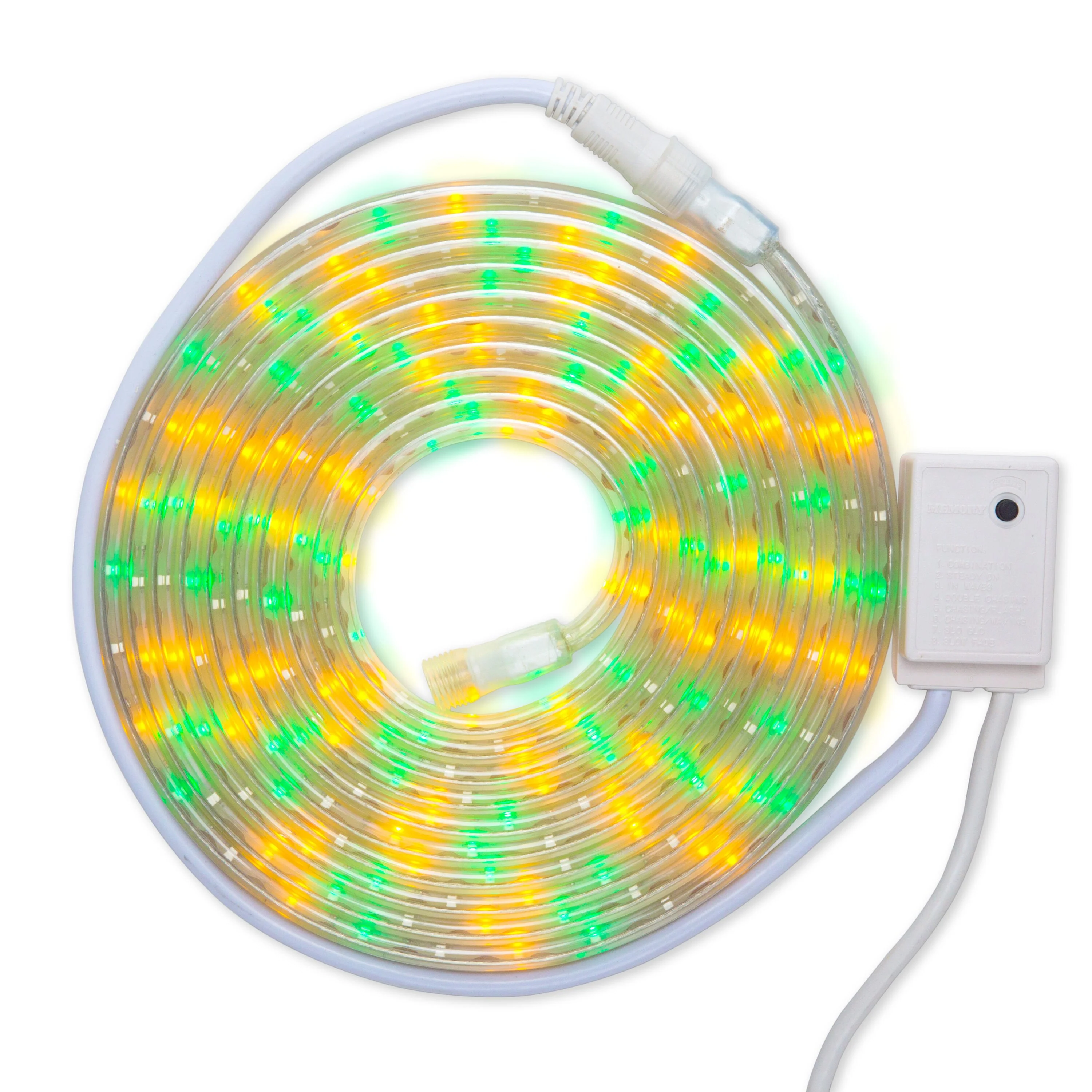 GE StayBright 216-Light 19.6-ft Multicolor Integrated LED Christmas Tape Lights - Image 5