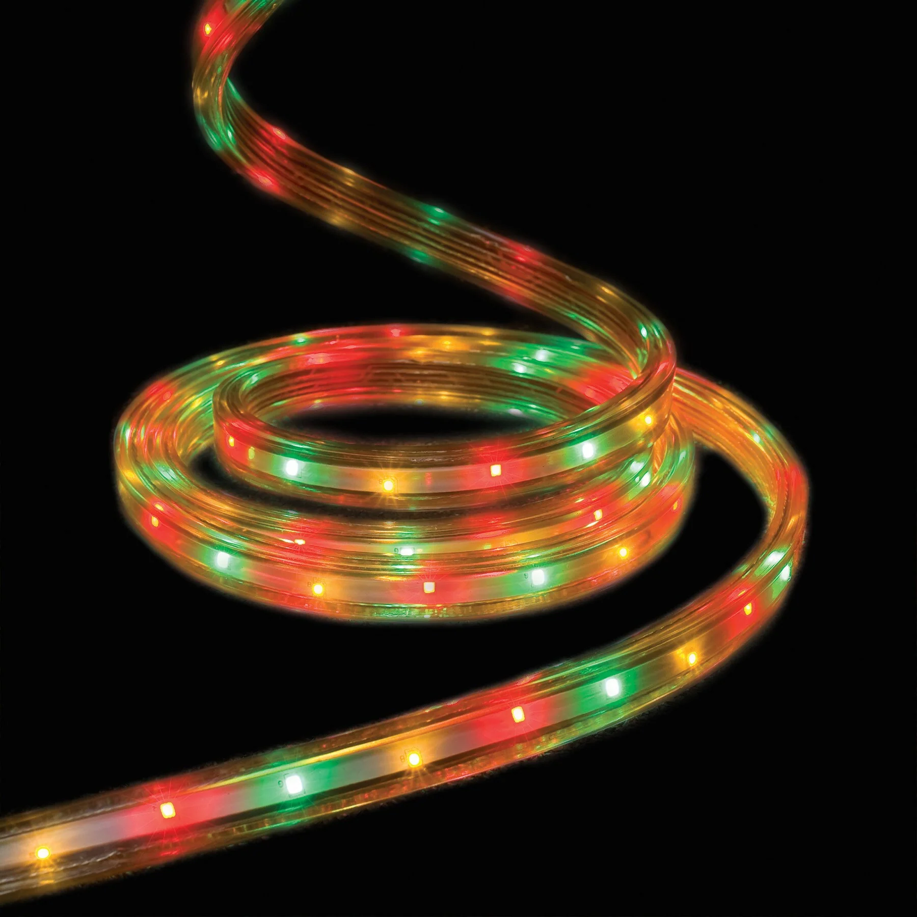 GE StayBright 216-Light 19.6-ft Multicolor Integrated LED Christmas Tape Lights - Image 8