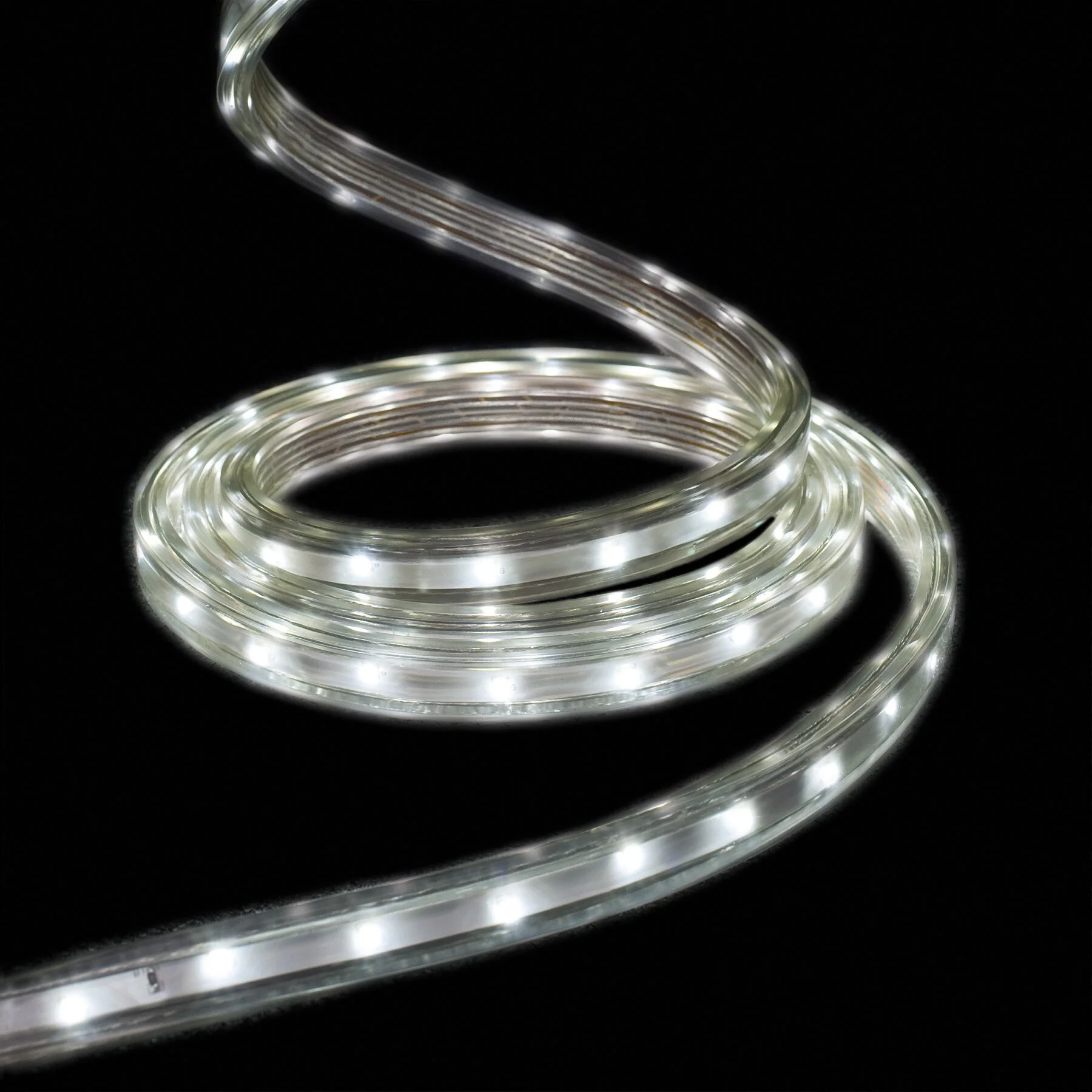 GE StayBright 216-Light 19.6-ft White Integrated LED Christmas Tape Lights - Image 7