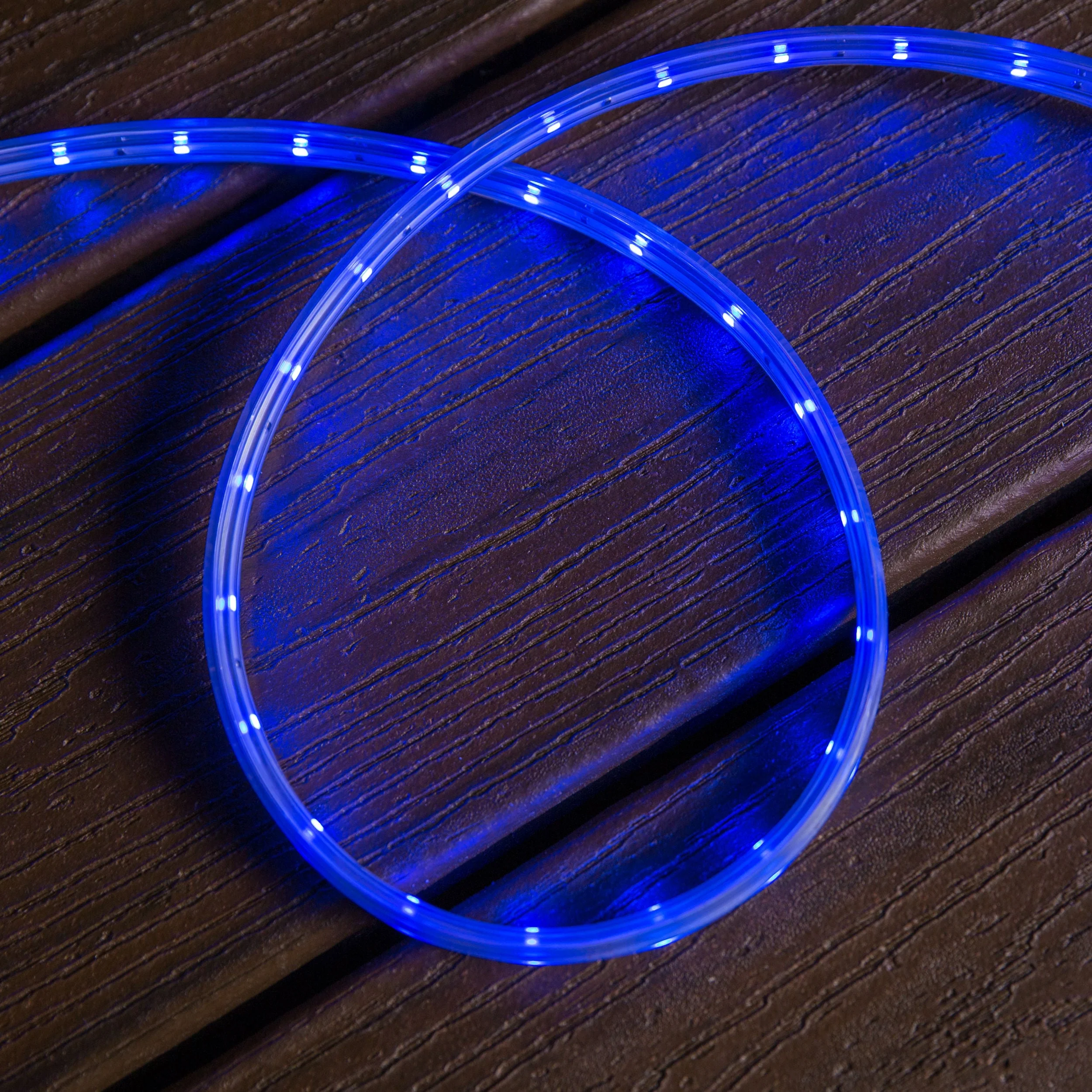 GE StayBright 240-Light 19.6-ft Blue Integrated LED Christmas Tape Lights - Image 3