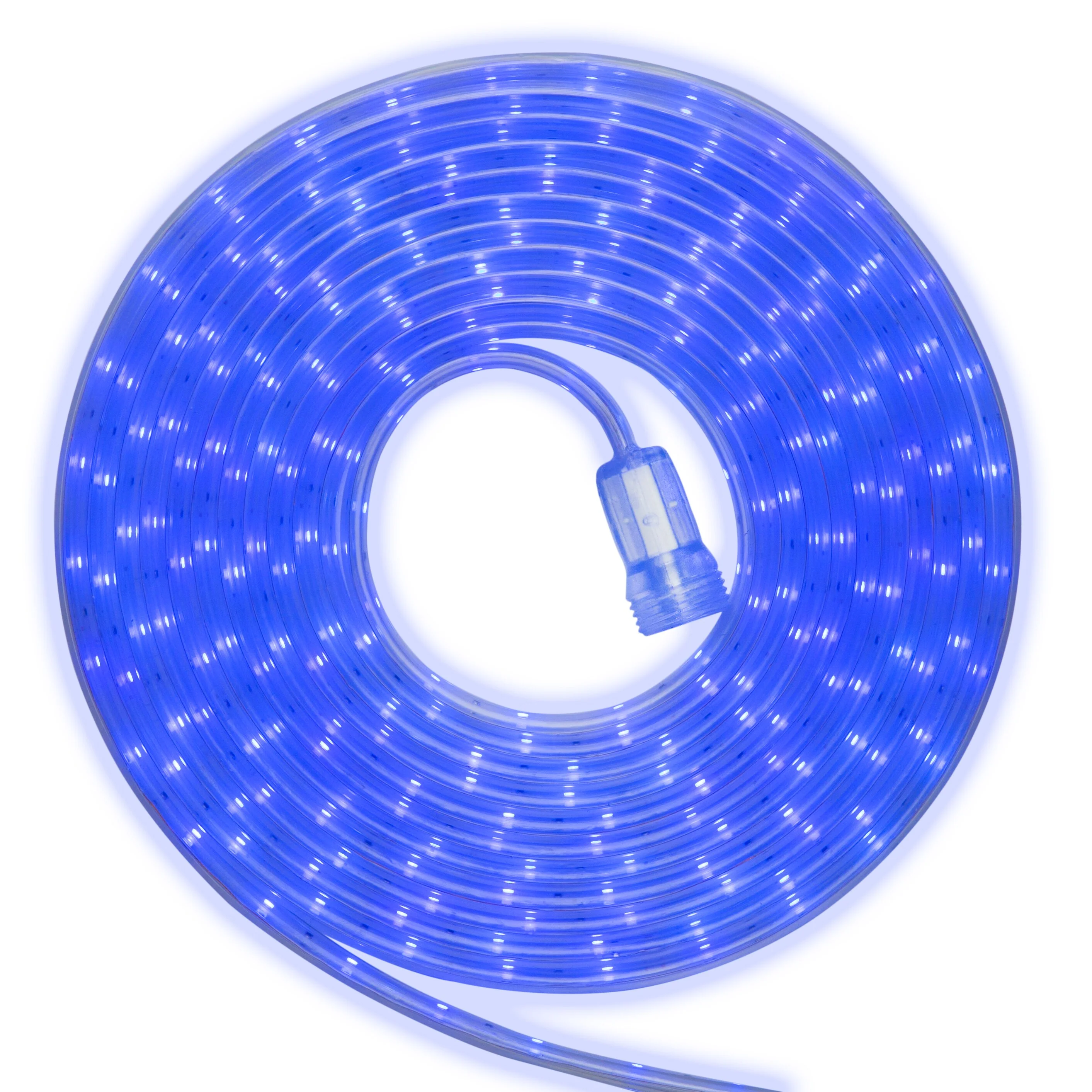 GE StayBright 240-Light 19.6-ft Blue Integrated LED Christmas Tape Lights - Image 4