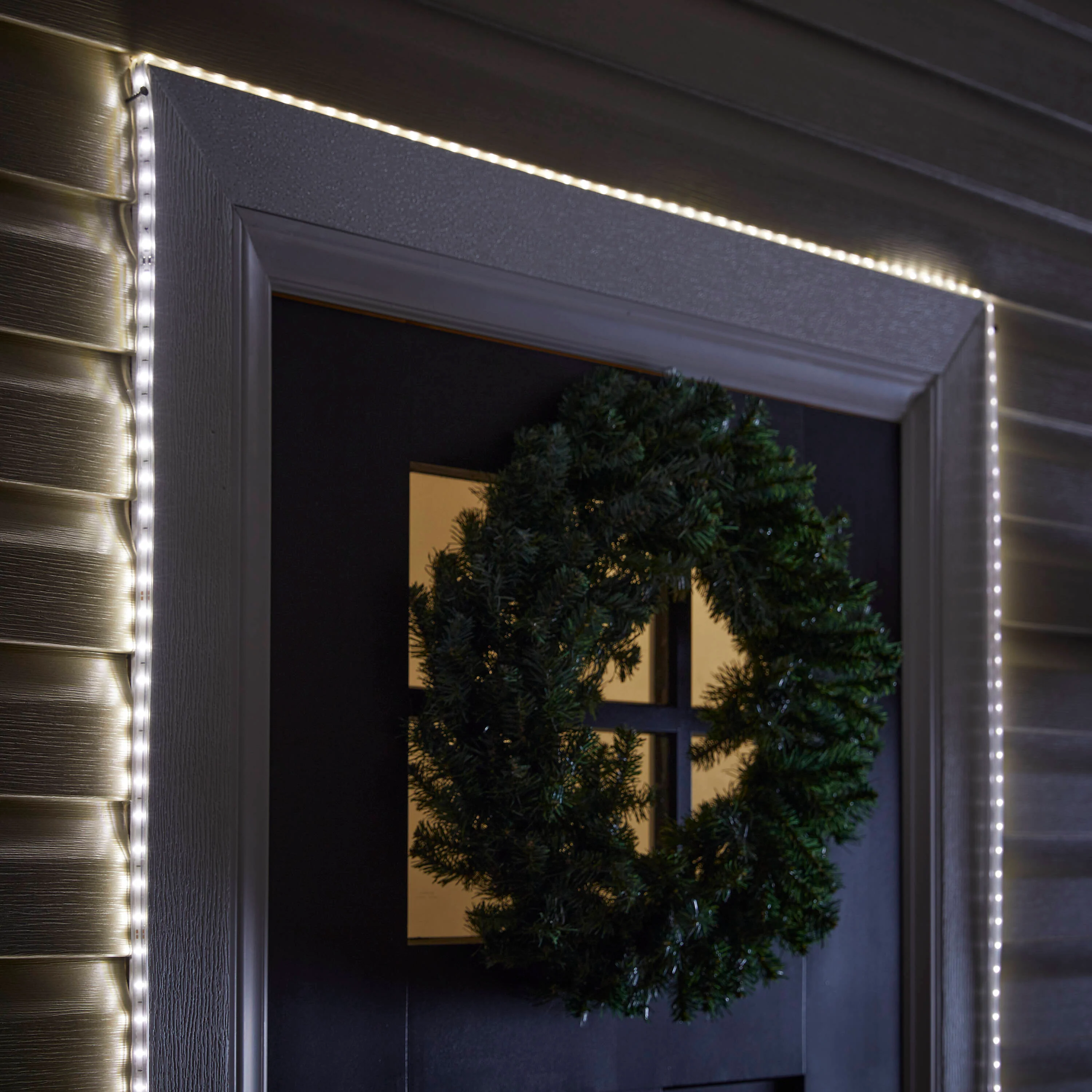 GE StayBright 240-Light 19.6-ft Bright White Integrated LED Christmas Tape Lights - Image 3