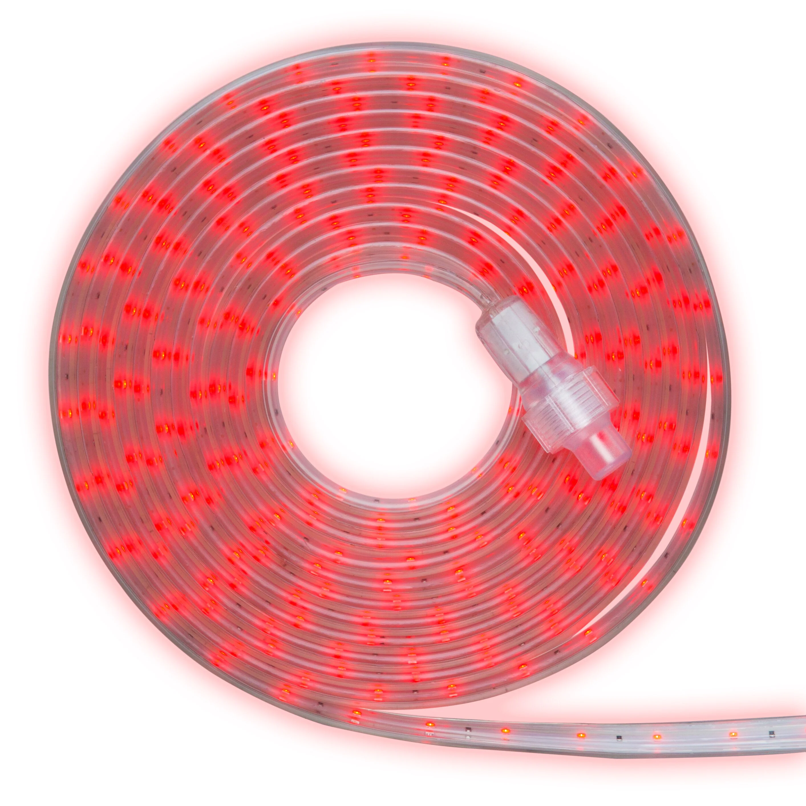GE StayBright 240-Light 19.6-ft Red Integrated LED Christmas Tape Lights - Image 4