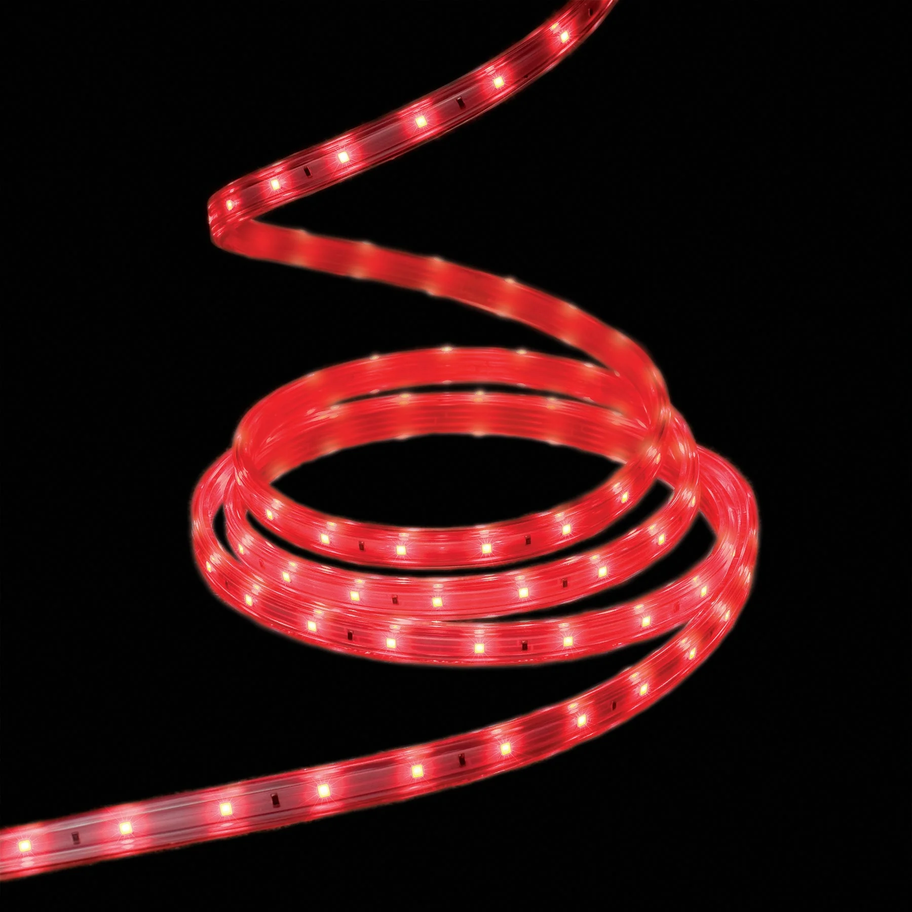 GE StayBright 240-Light 19.6-ft Red Integrated LED Christmas Tape Lights - Image 7