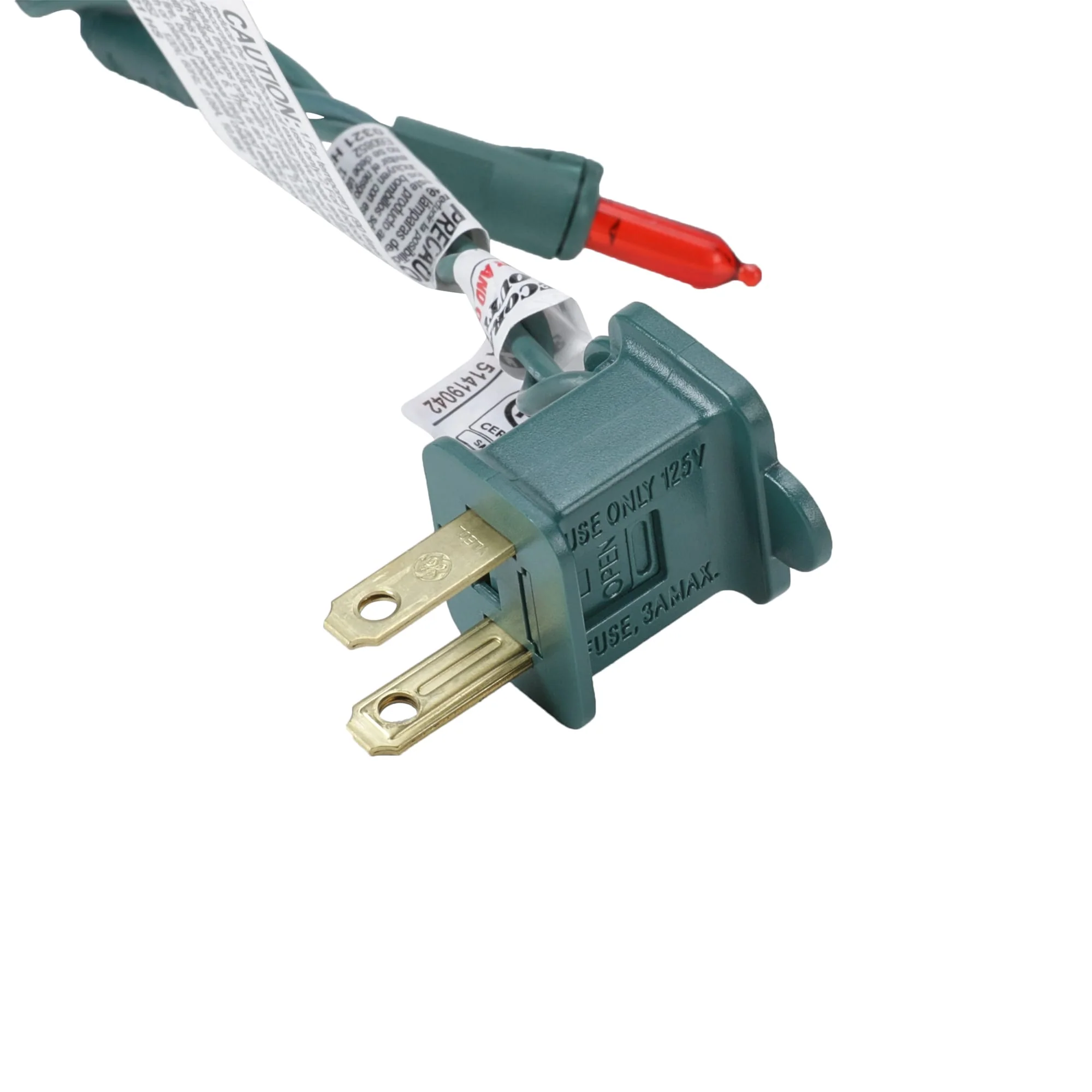 GE StayBright 300-Count 74.5-ft Multicolor LED Plug-In Christmas String Lights - Image 4