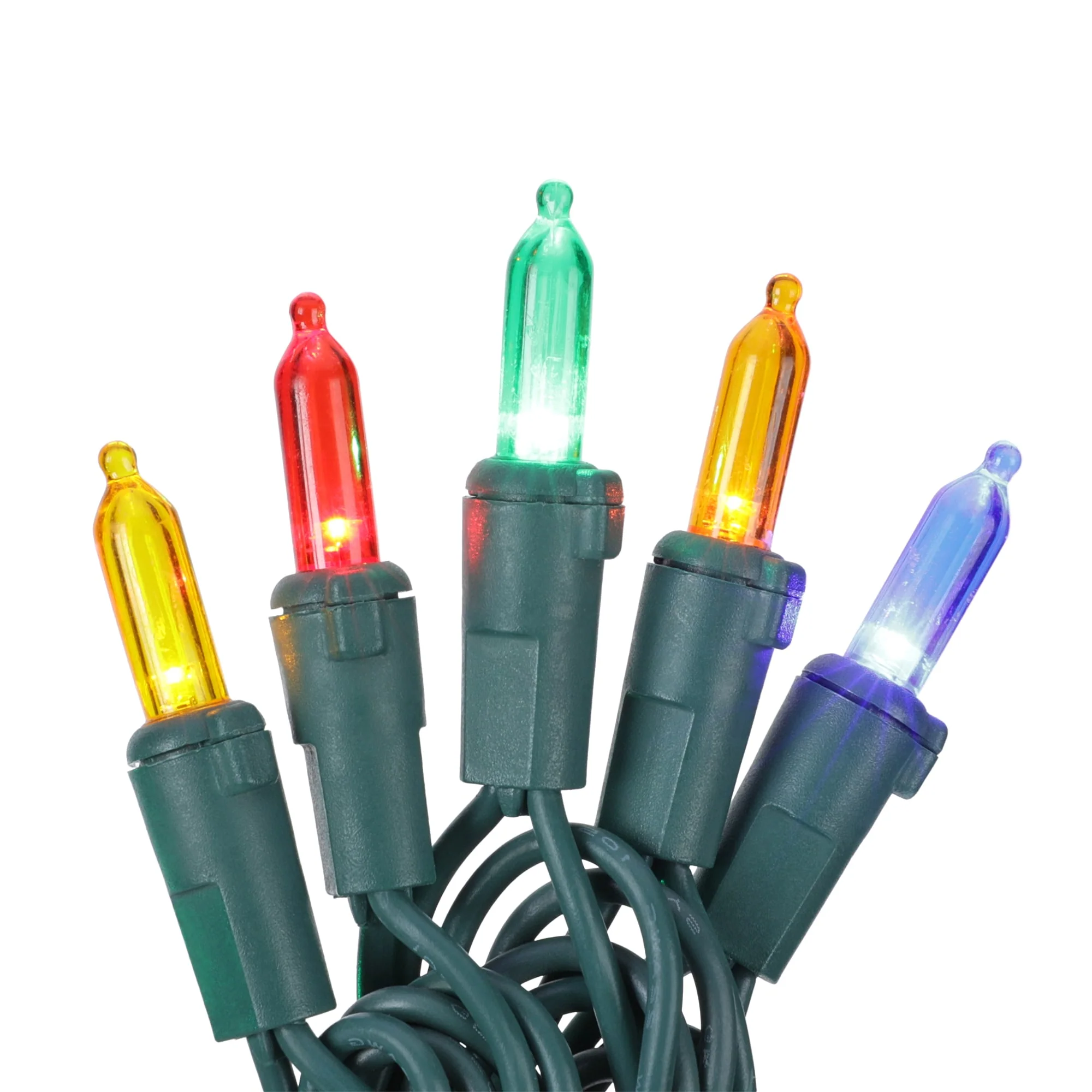 GE StayBright 300-Count 74.5-ft Multicolor LED Plug-In Christmas String Lights - Image 5