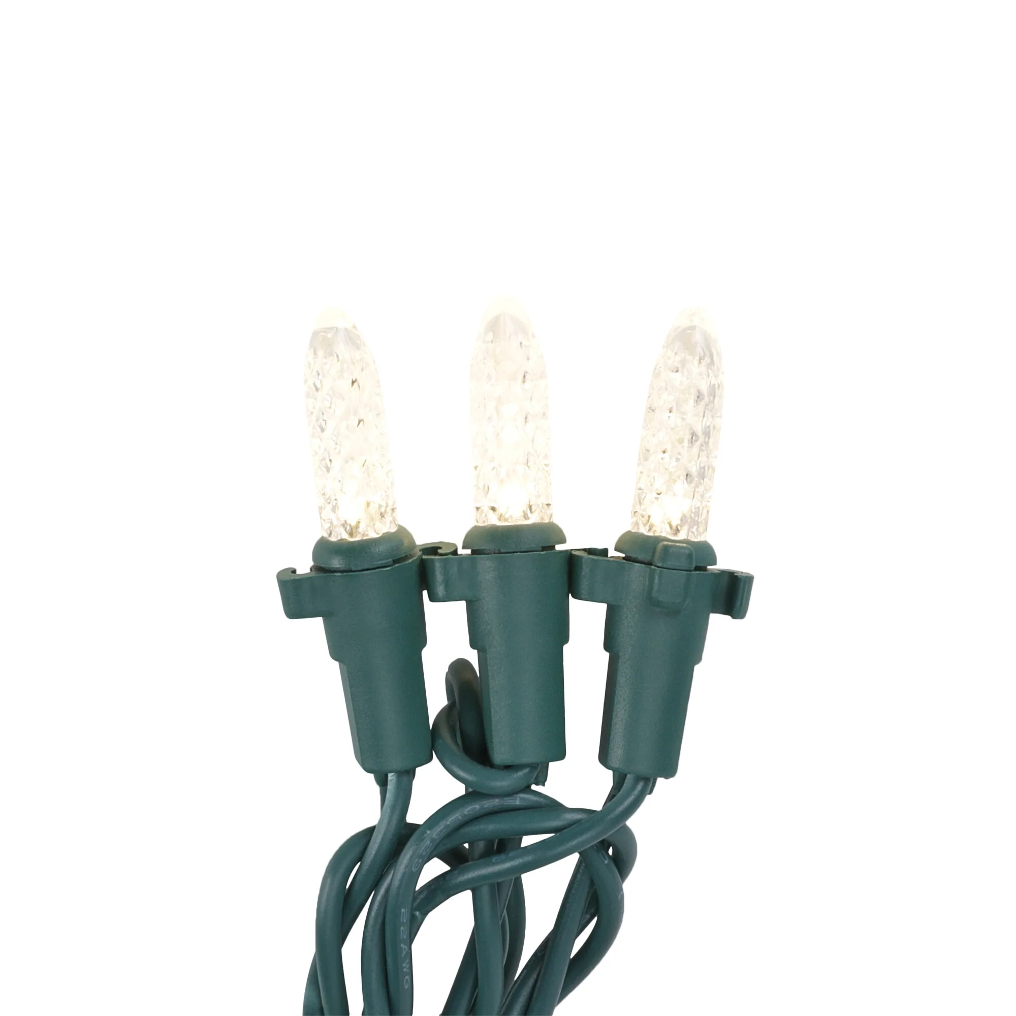 GE StayBright 5-ft x 4-ft Sparkling (Random) White LED 100-Count Mini Plug-In Christmas Net Lights - Image 4