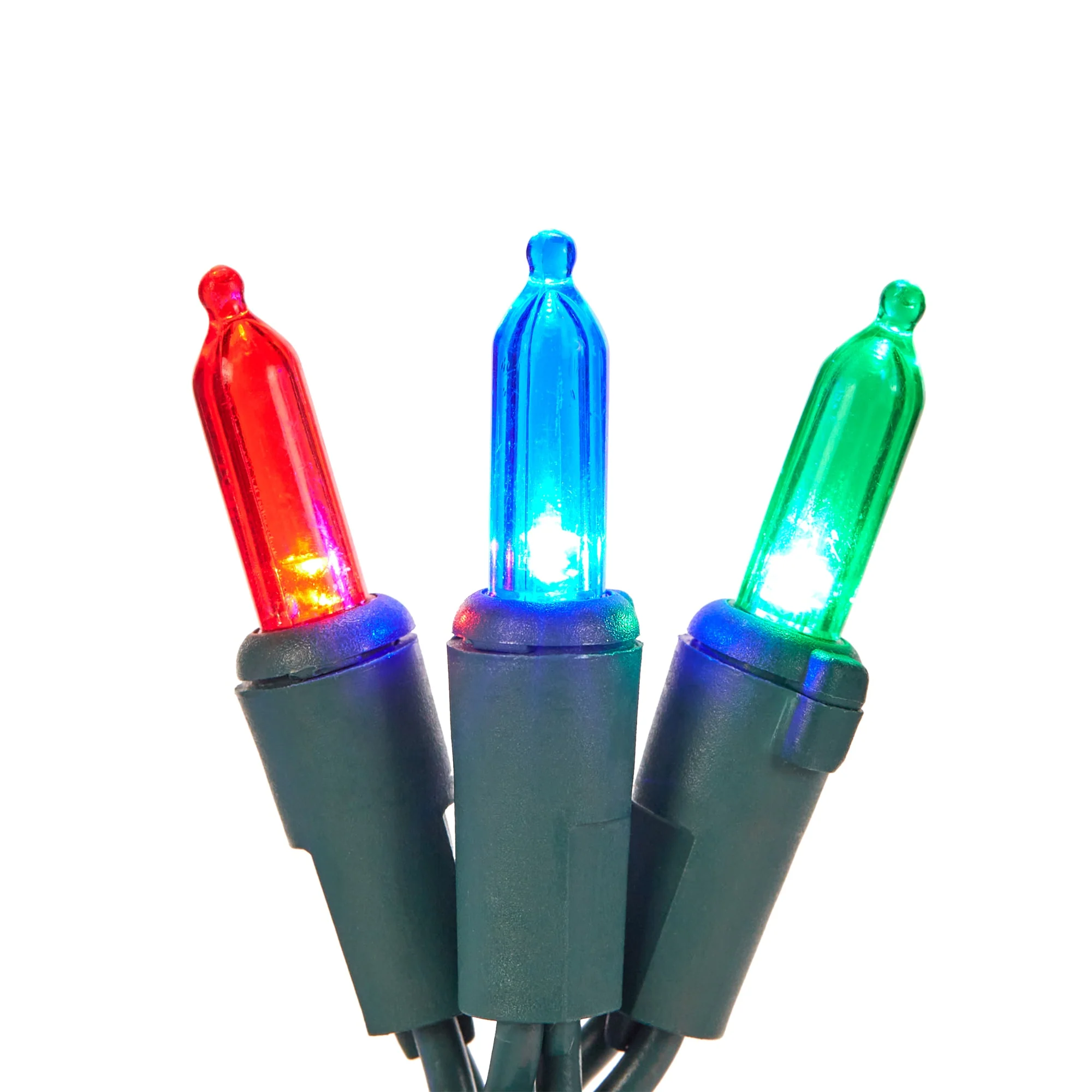 GE StayBright 50-Count 12.2-ft Multicolor LED Plug-In Christmas String Lights - Image 5
