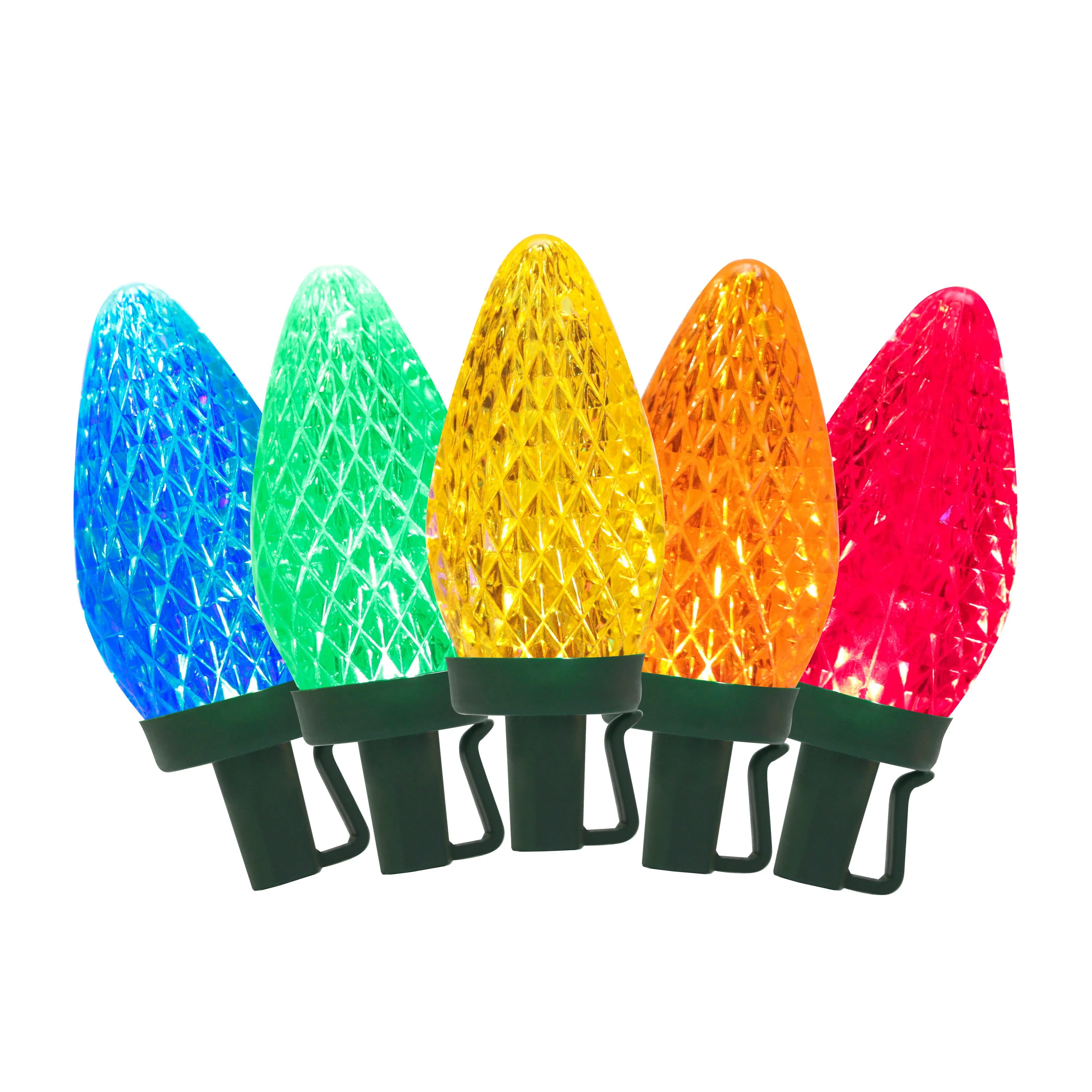 GE StayBright 75-Count 37-ft Multicolor LED Plug-In Christmas String Lights - Image 4