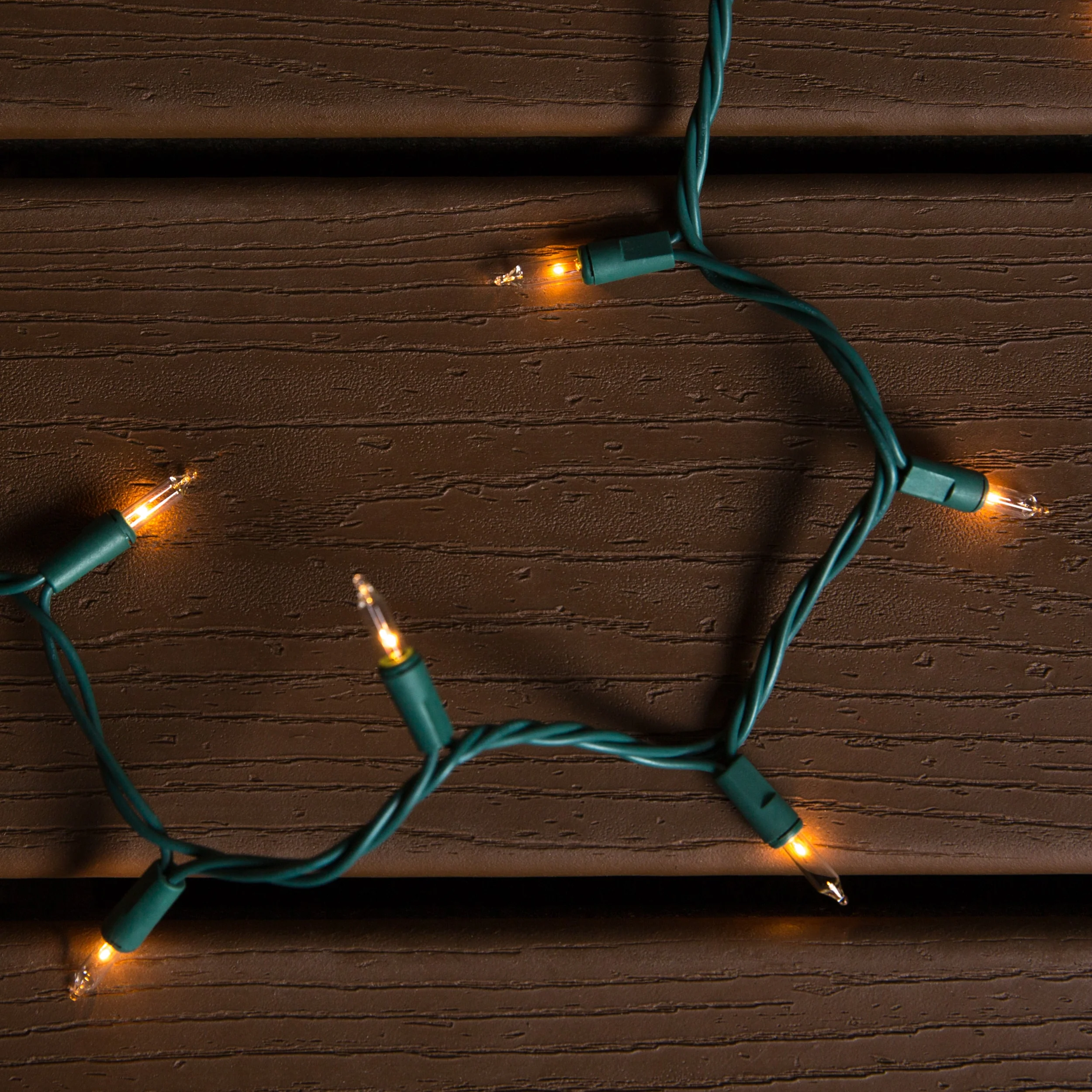 GE String-A-Long 100-Count 20.6-ft Clear Incandescent Plug-In Christmas String Lights, Green Wire - Image 3