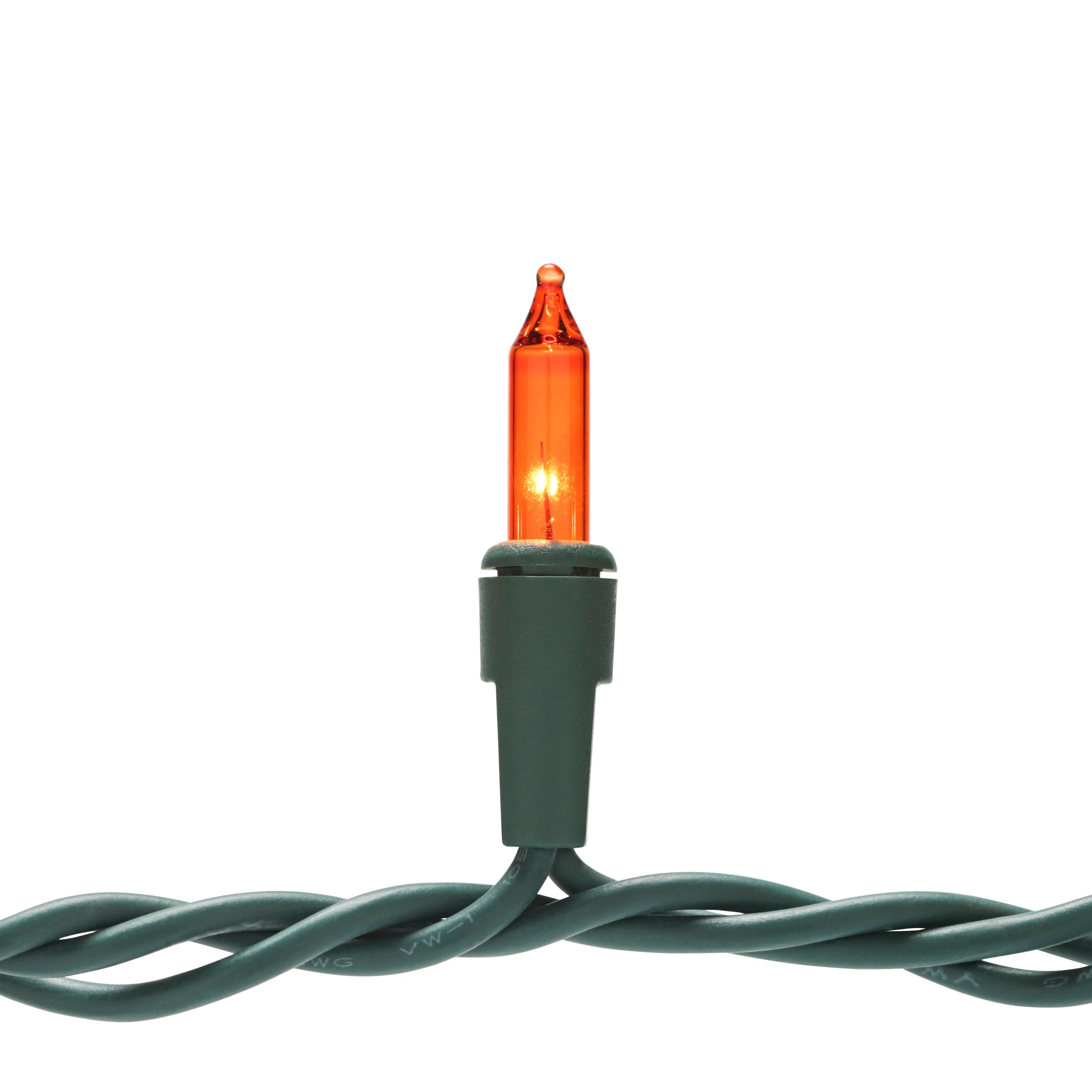 GE String-A-Long 100-Count 20.6-ft Gold Incandescent Plug-In Christmas String Lights - Image 4