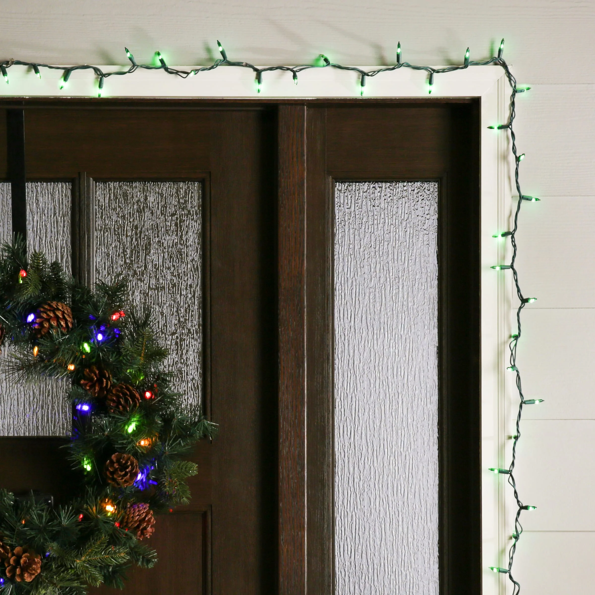 GE String-A-Long 100-Count 20.6-ft Green Incandescent Plug-In Christmas String Lights - Image 2